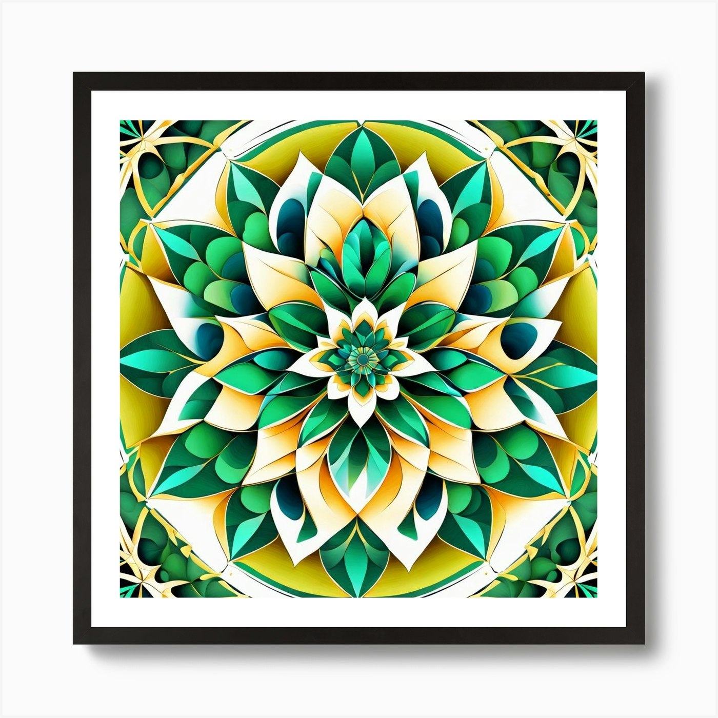 Mandala 67 Art Print by MaxEntropyArt - Fy