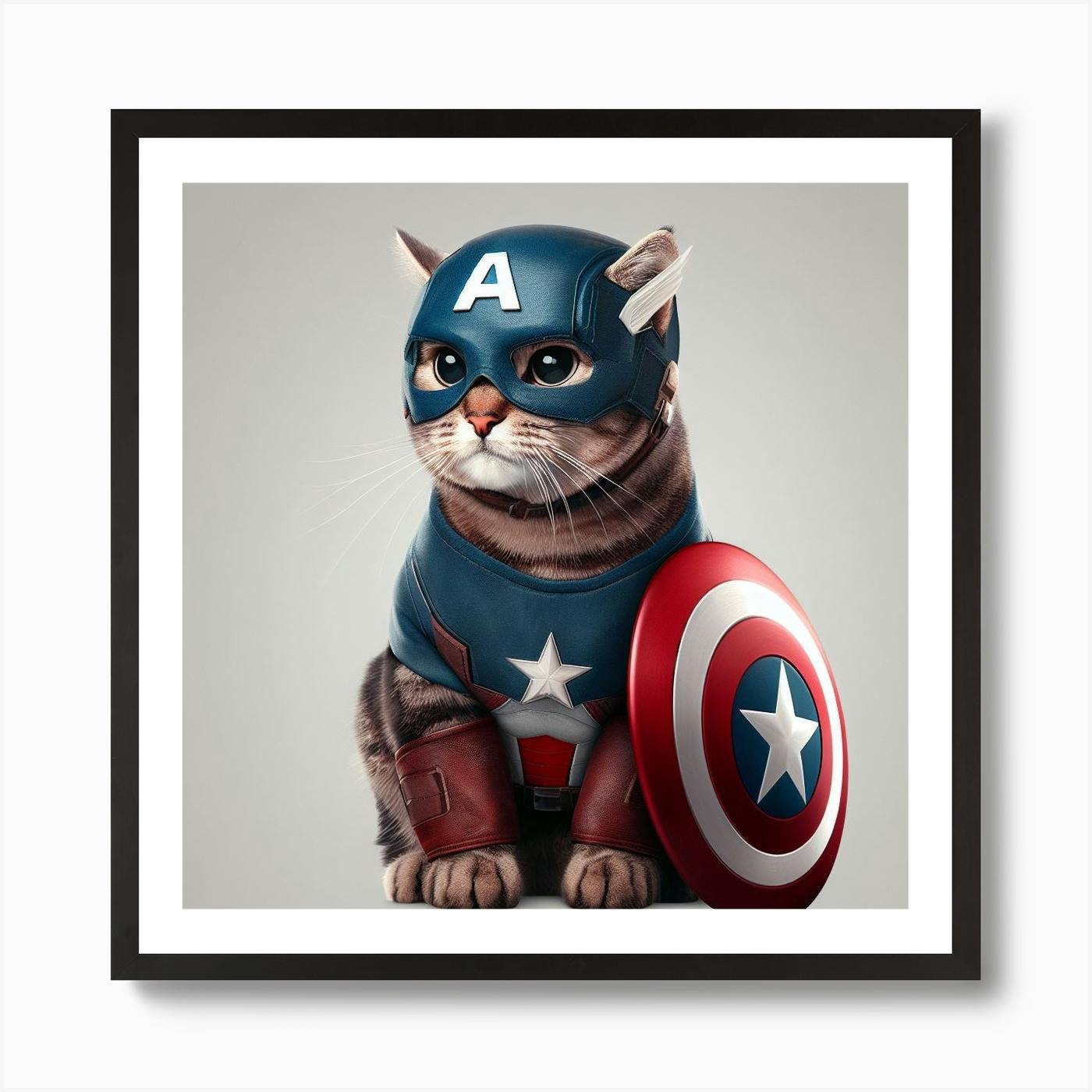 Cat america deals superhero vintage