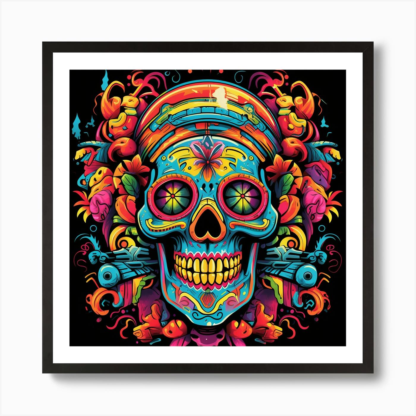 Sugar skull outlet painting