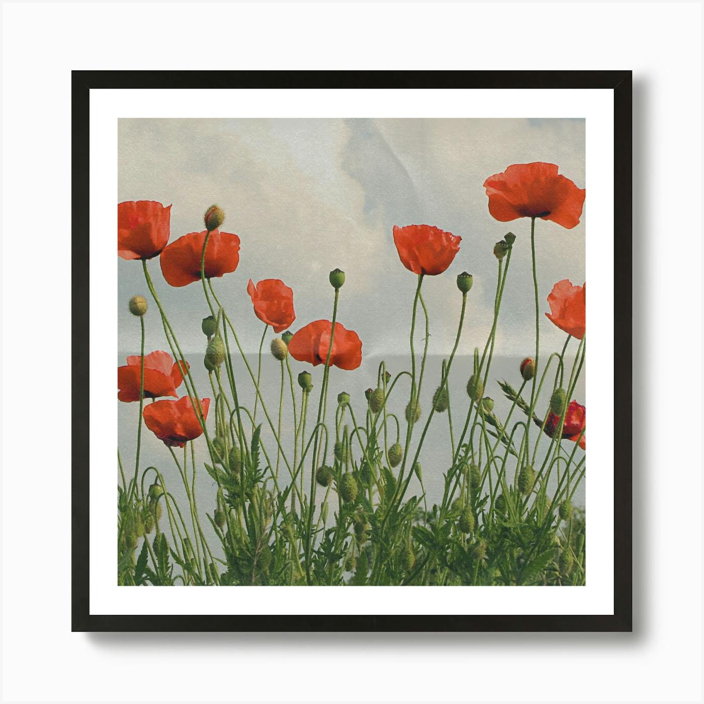 Summer Landscape #2, Premium Framed Horizontal Poster, Size 14 × 11