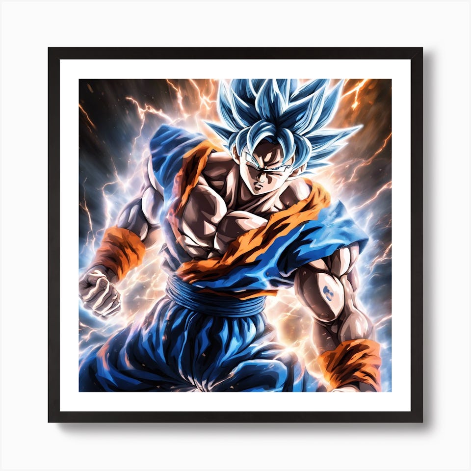 Super Saiyan Goku Wall Art | Shop Fy