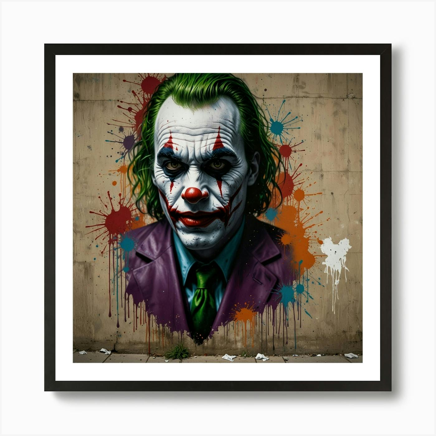 Joker 311 Art Print by Joker's Legacy - Fy
