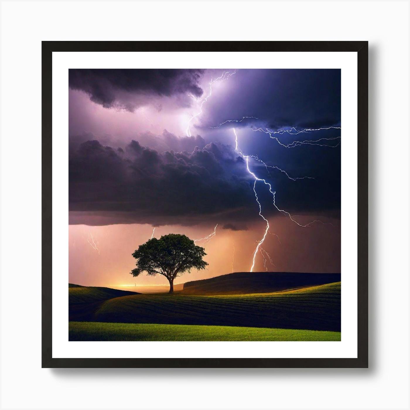 Storm canvas Landscape wall art Storm canvas art Storm landscape art Storm print Forest wall art Forest print Stormy sky Trees hotsell canvas art