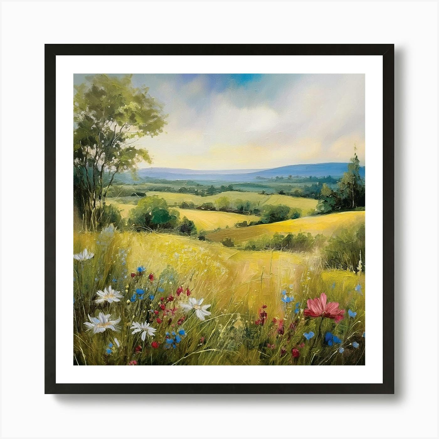 Wildflowers 6 Art Print by Art shop - Fy