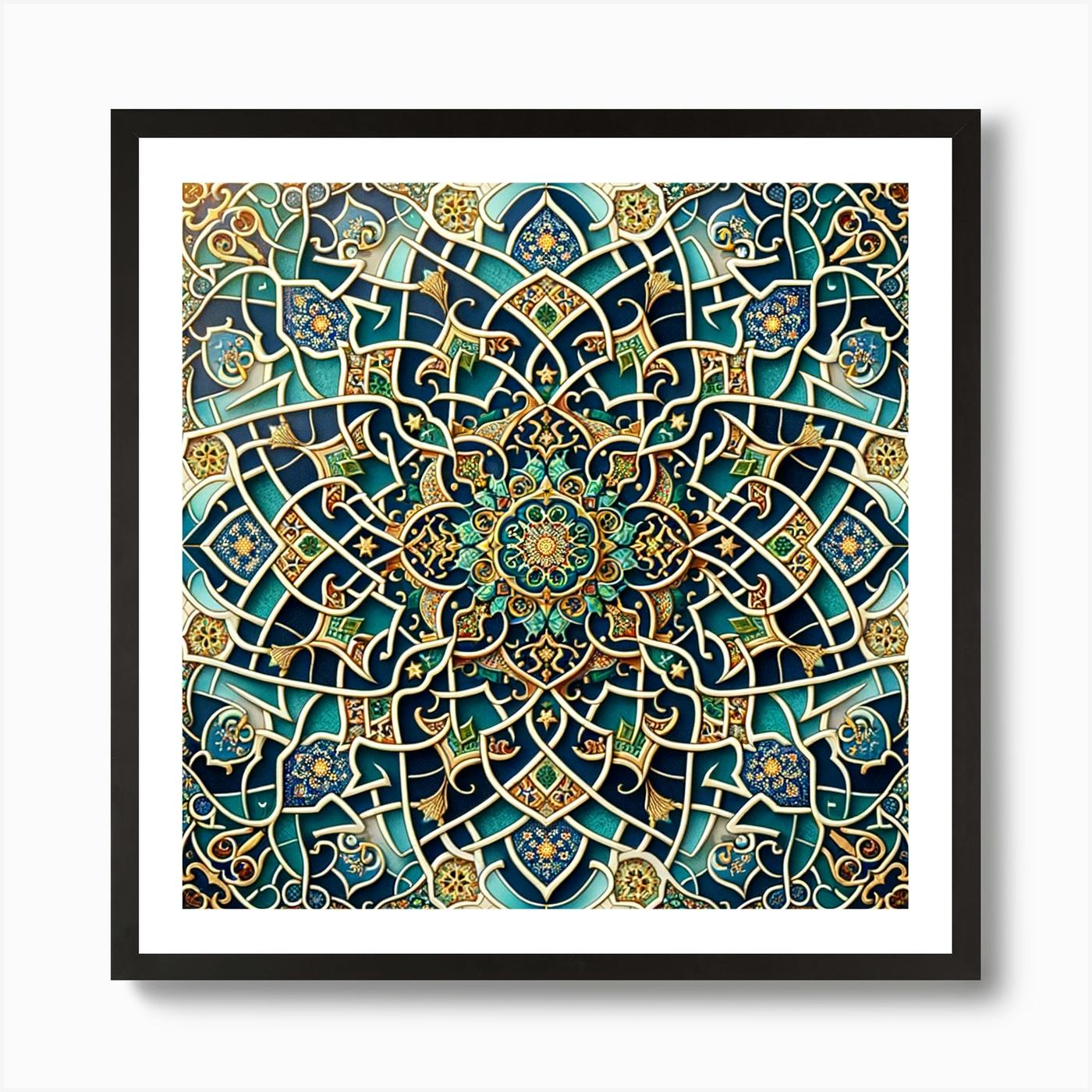 Islamic Art 1 Art Print by Tessy - Fy