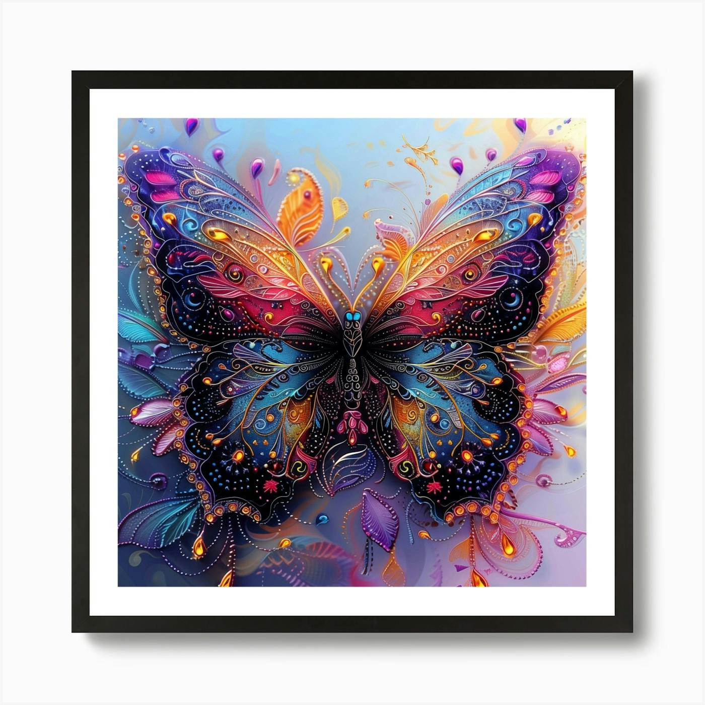 Butterfly 26 Art Print by MesmerizeBazaar - Fy