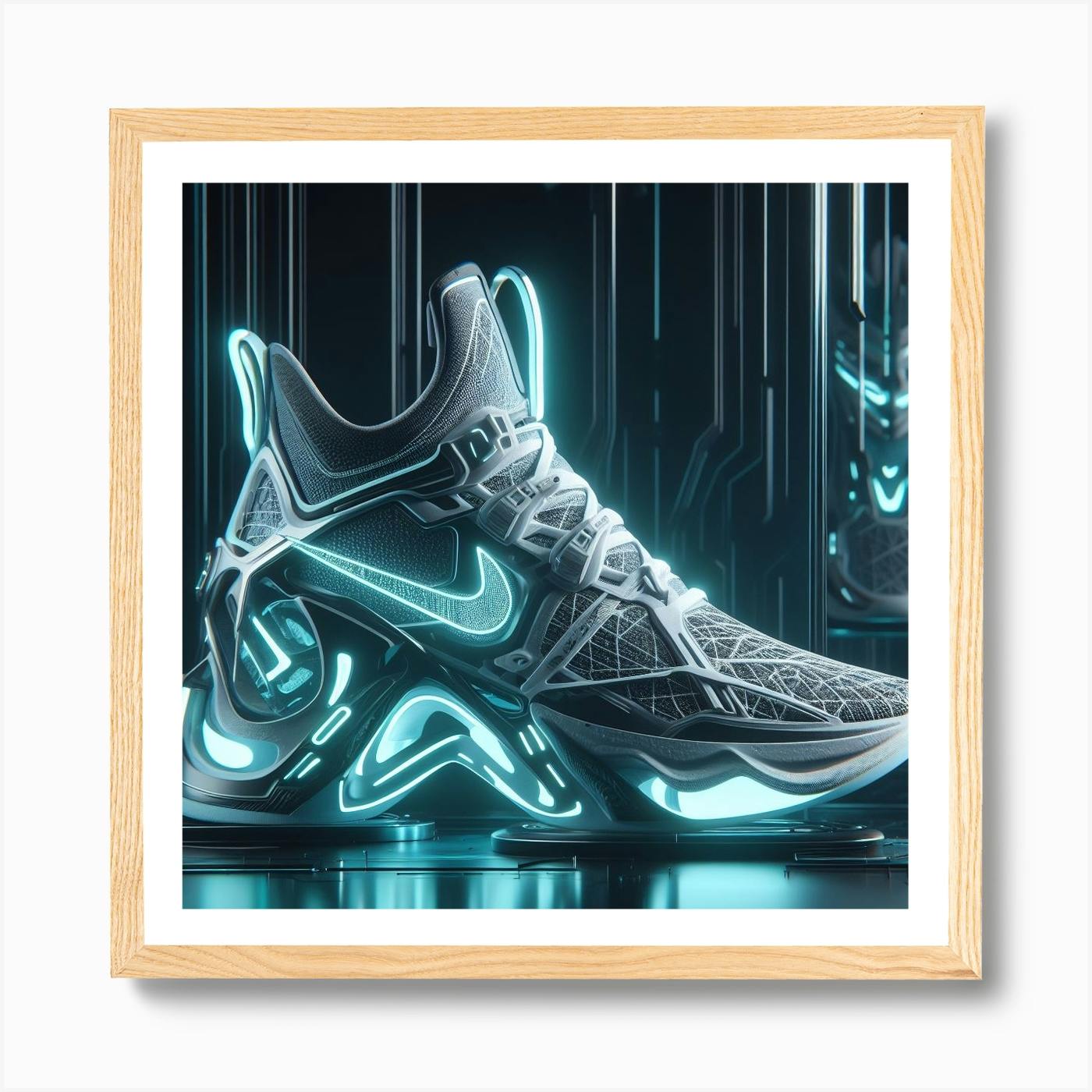 Nike X Ray Art Print