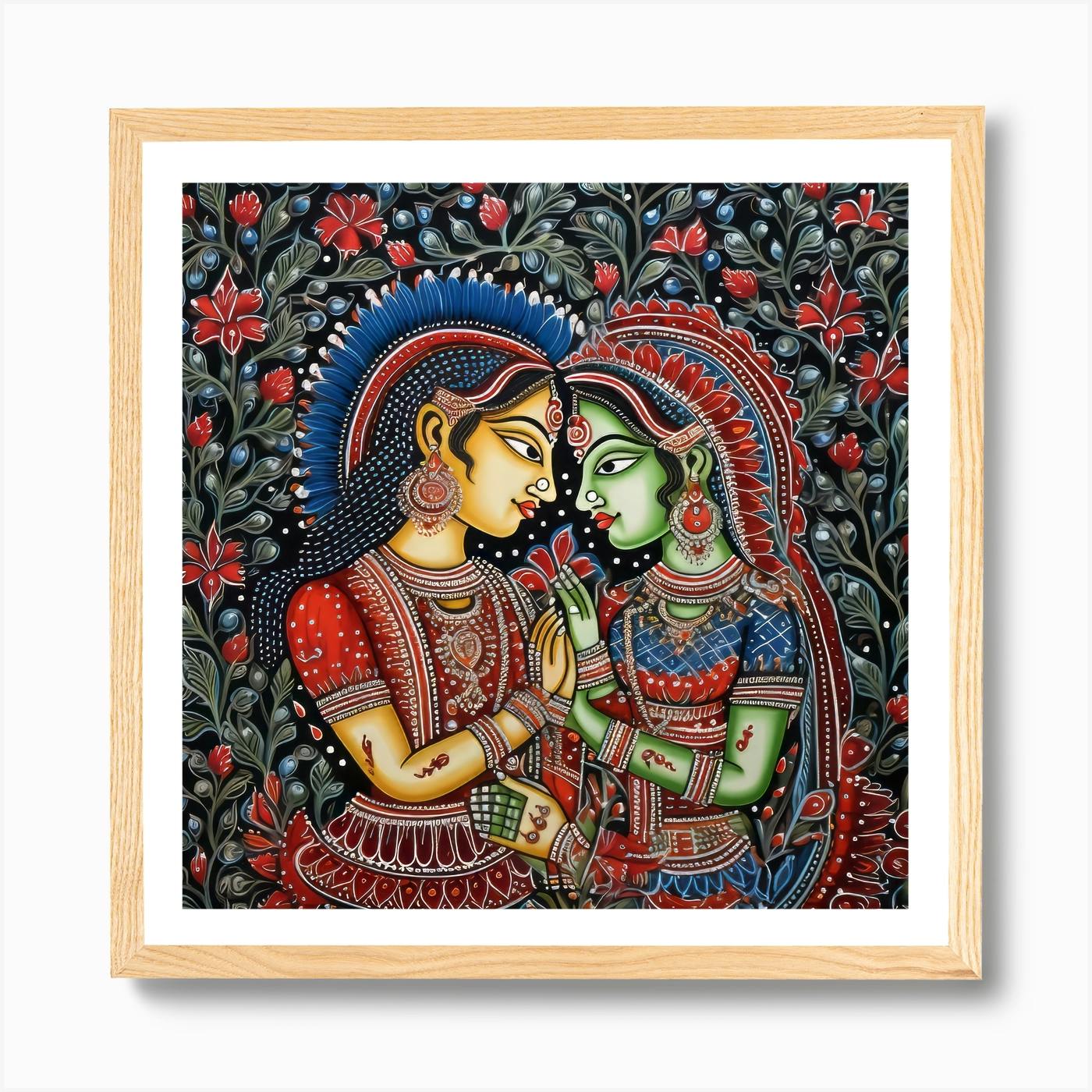 Framed Indian hotsell Artwork