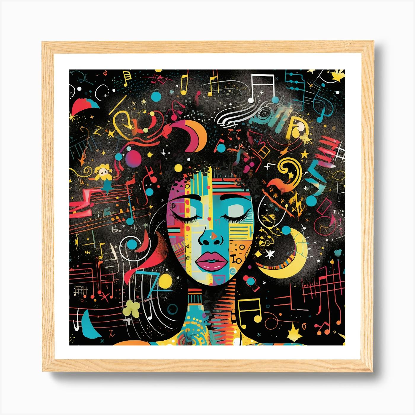 Music Notes 3 Art Print