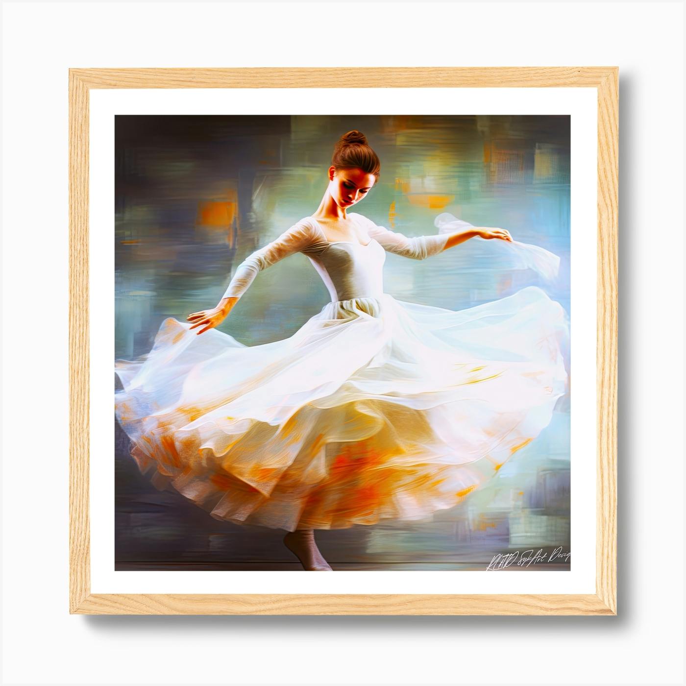 Women's dainty ballet sale ox canvas