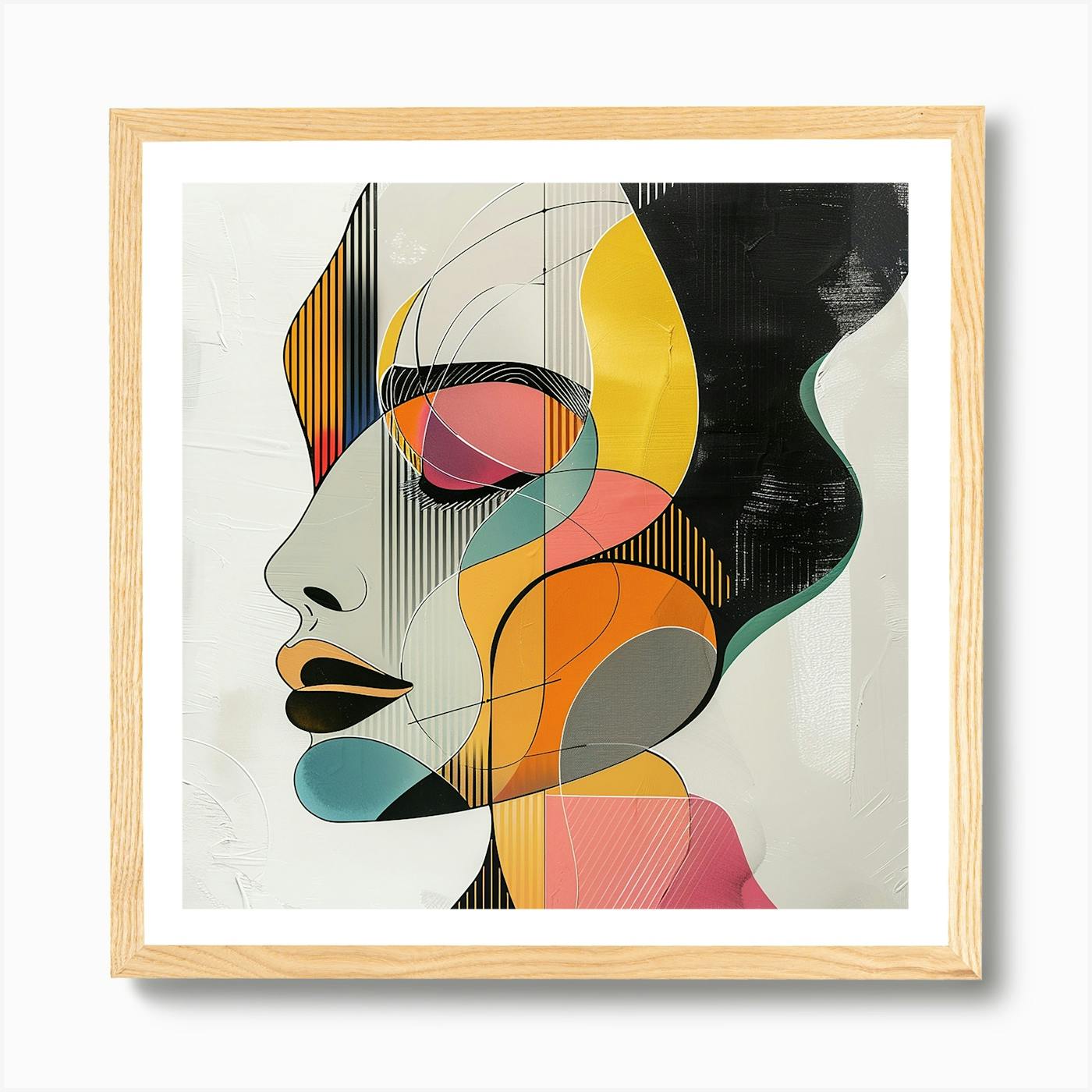 Elegant looking wall art! Modern abstract print with spectacular colors for stylish appearance. High hotsell quality materials and print.