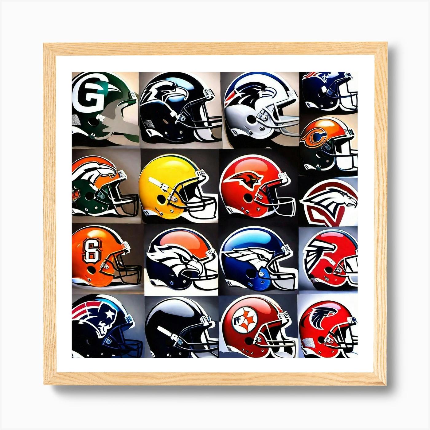 Nfl team helmets store 2019