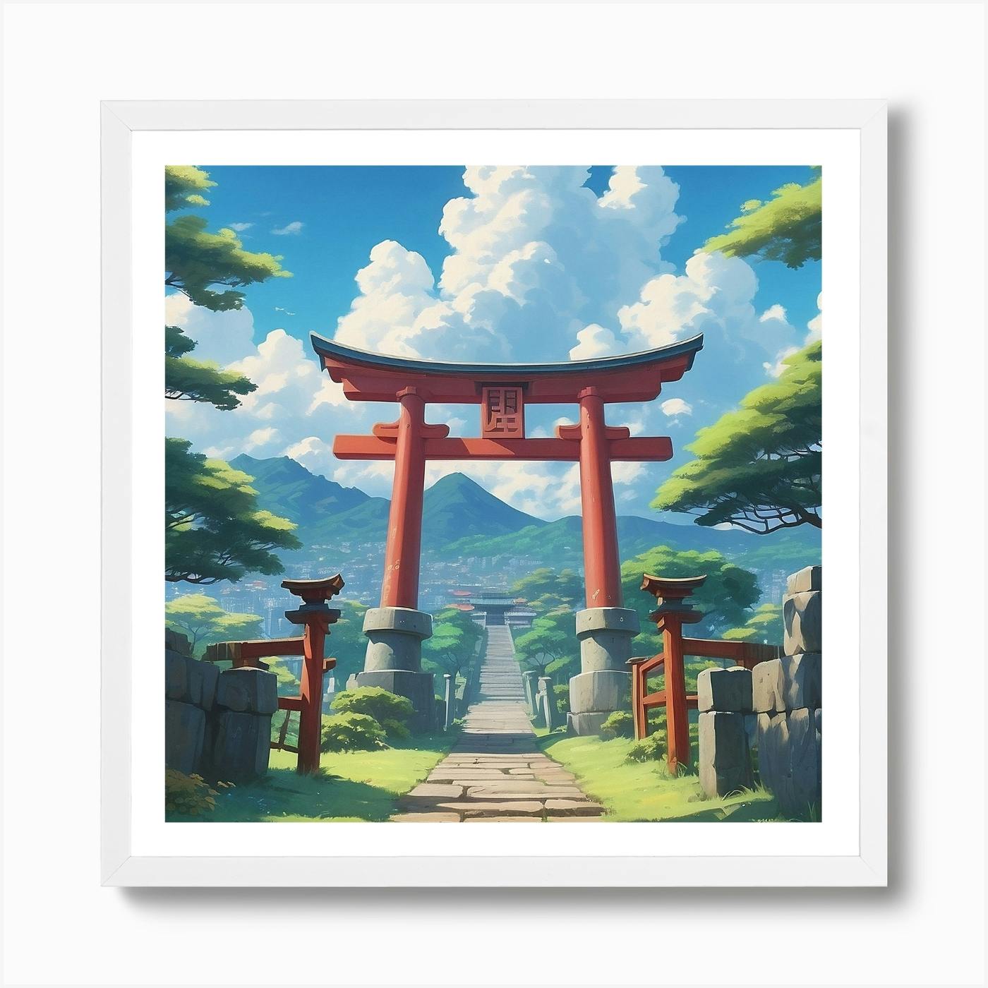 Torii Gate Art Print