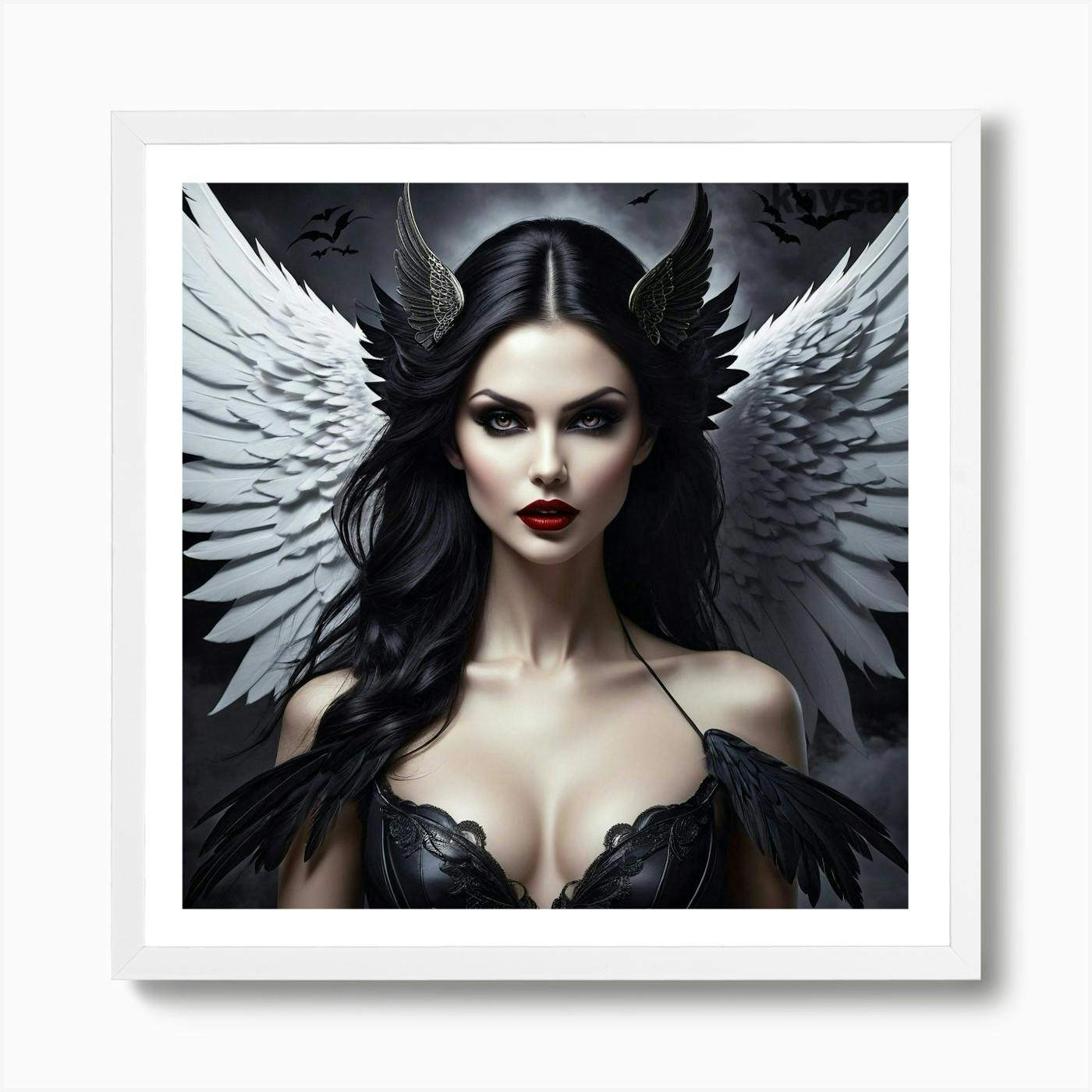 Angel Of The Night 3 Art Print