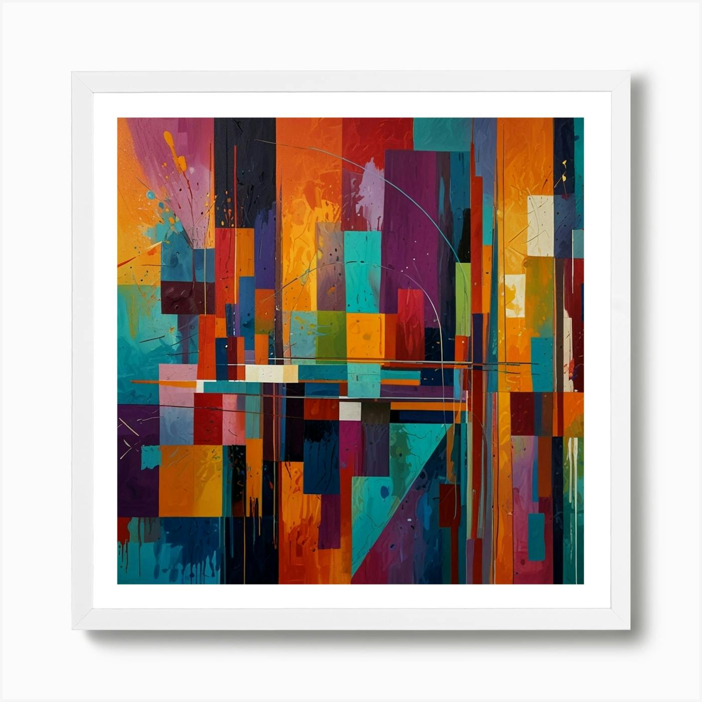 2FTx1.5FT deals Abstract Canvas Painting