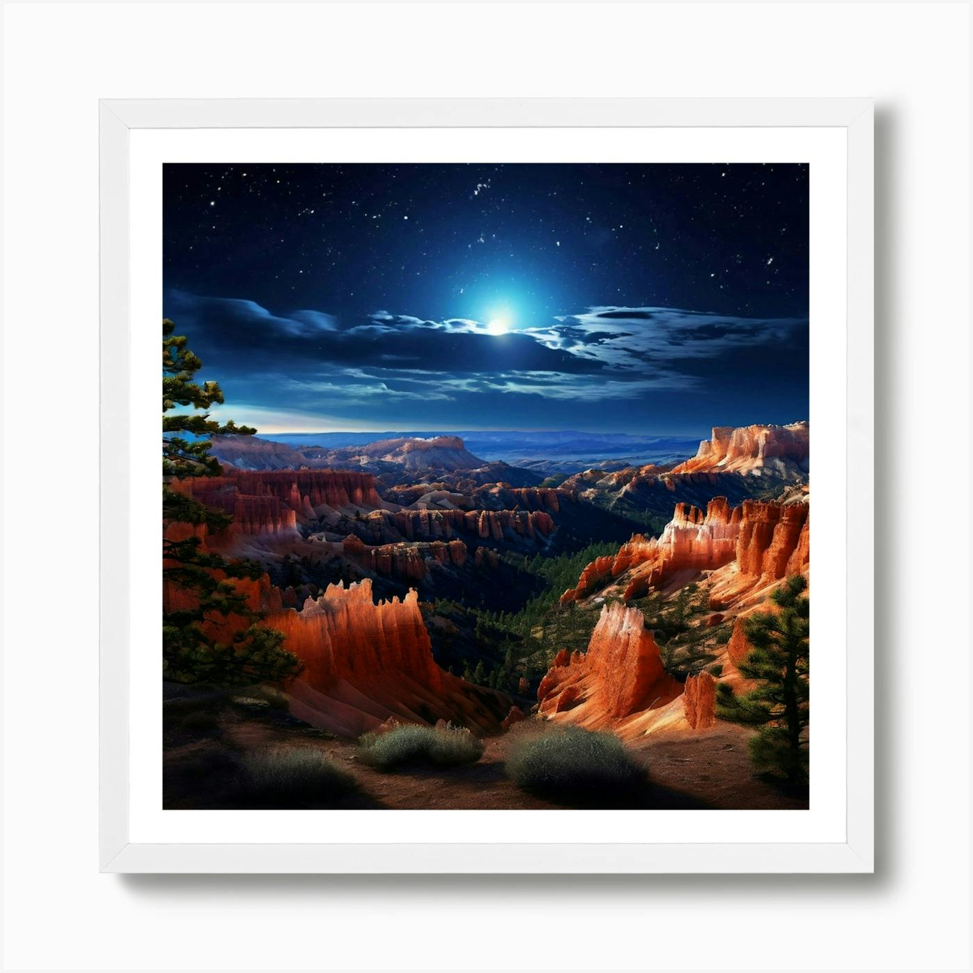 Sunrise at Bryce Canyon National Park Art on Canvas, Bryce Canyon Print Canvas, Mountains Landscape Art for Home, Bryce popular Canyon Art for Gift