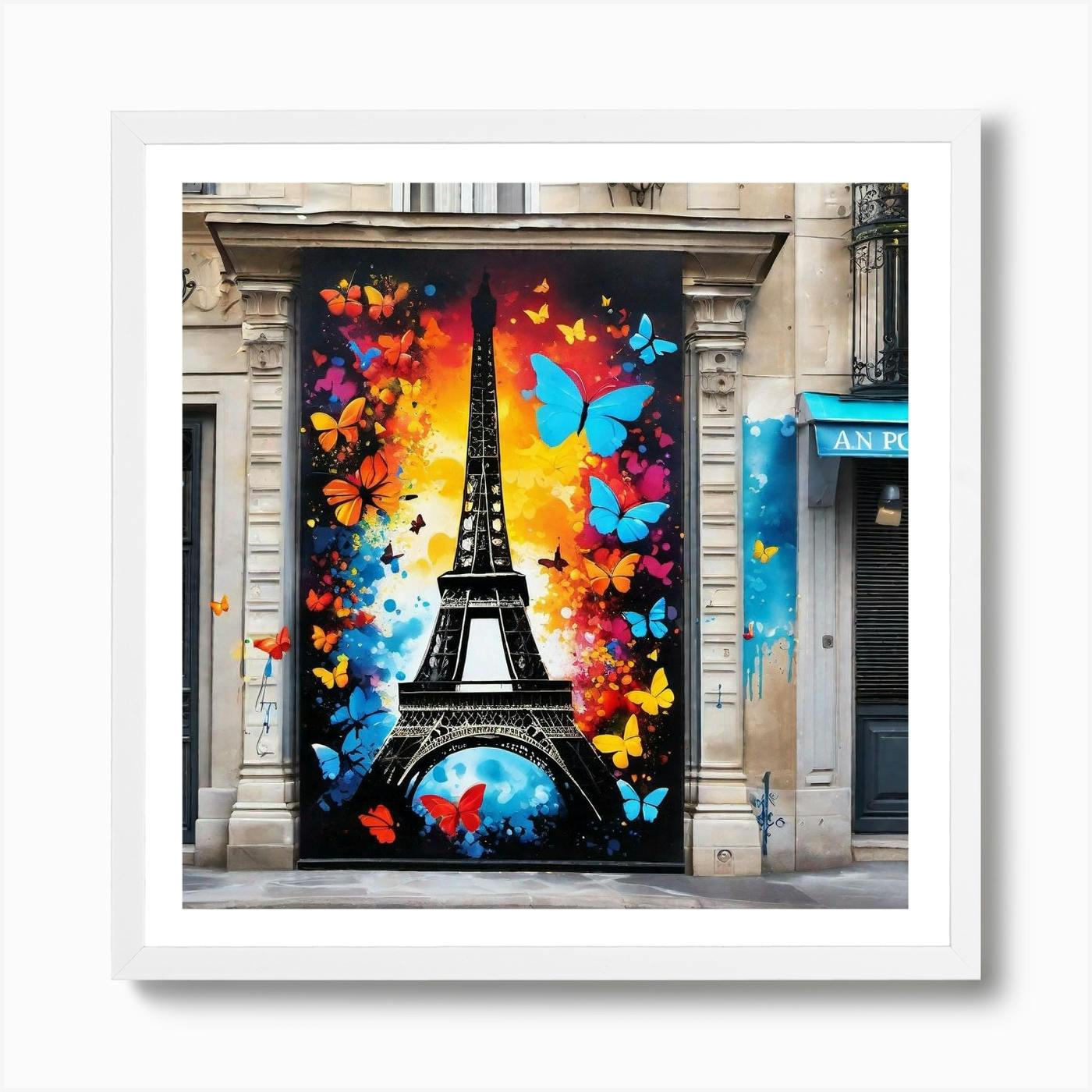 Paris Eiffel Tower 56 Art Print