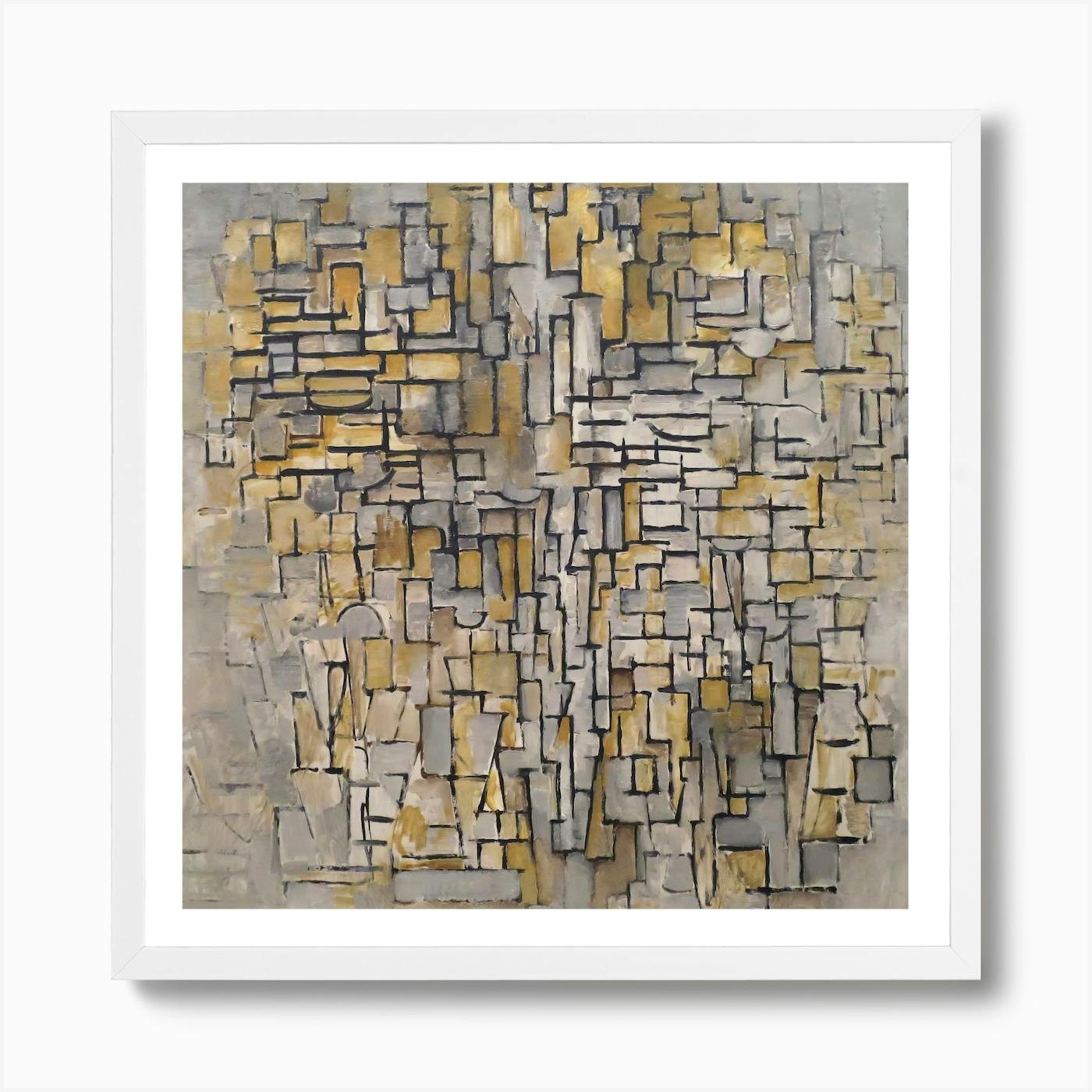 ARTCANVAS Composition No. VII 1913 buying by Piet Mondrian Canvas Art Print