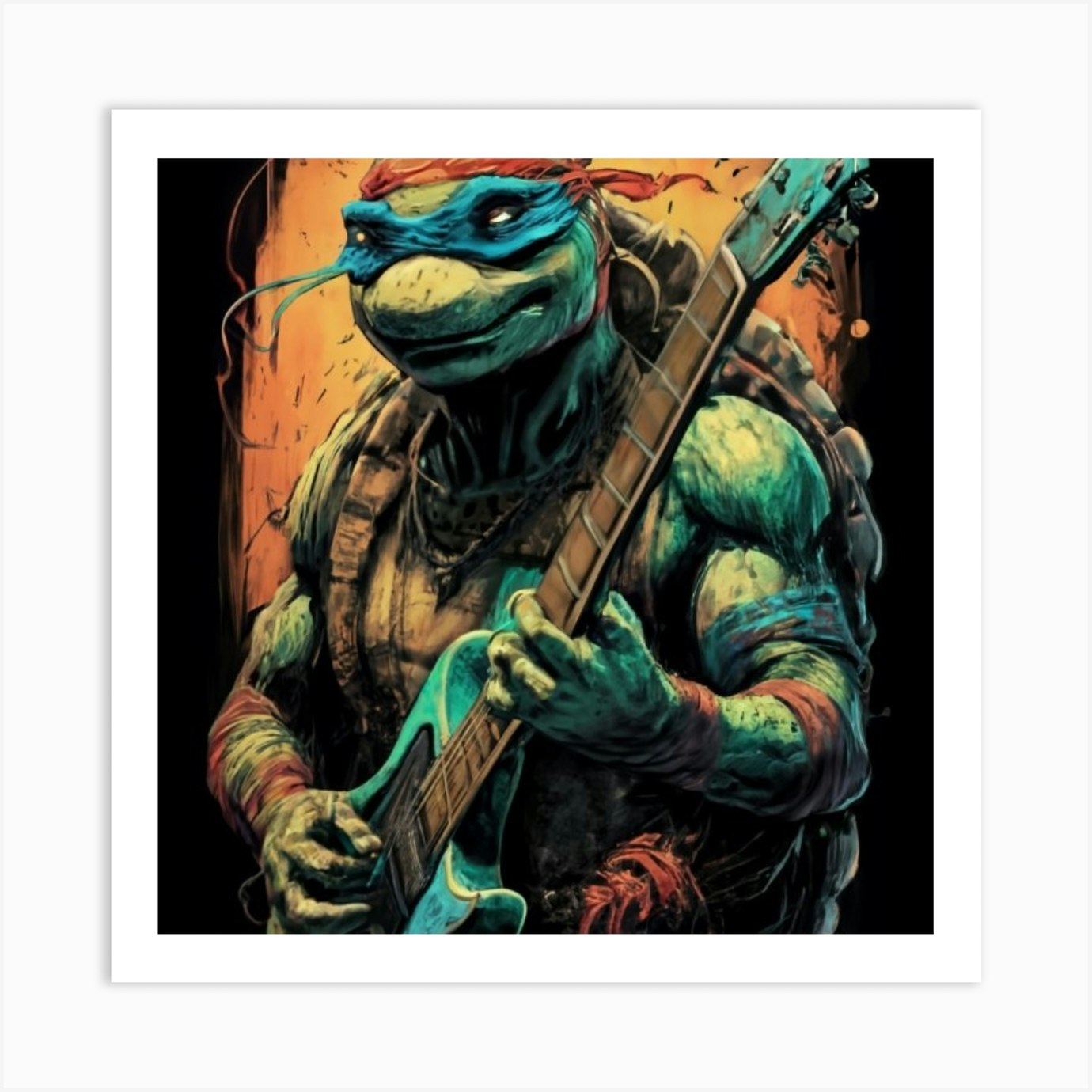 Teenage Mutant Ninja Turtles Art Print by Mohammed - Fy