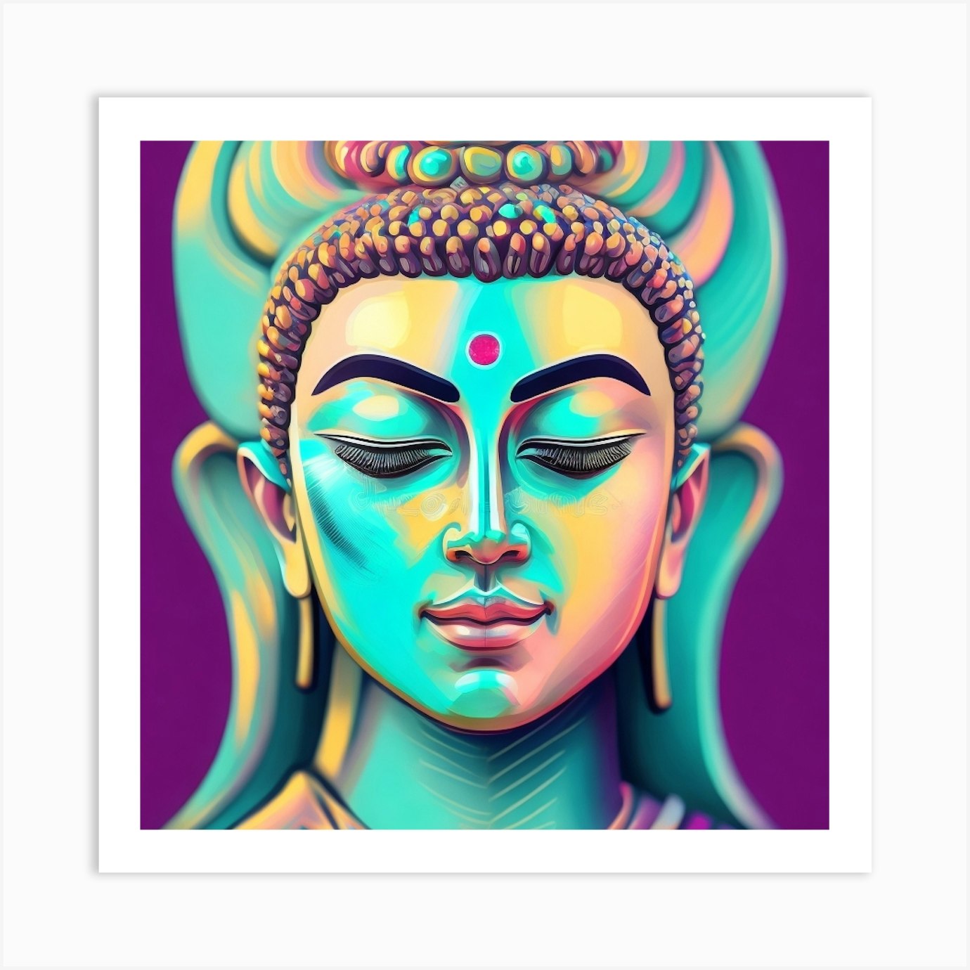 Buddha 2 Art Print by balram giri - Fy