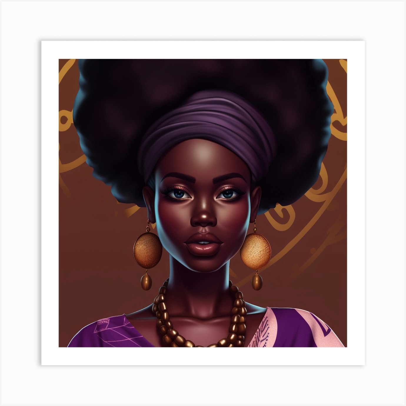 Afrofuturism Art Print by BEATY - Fy