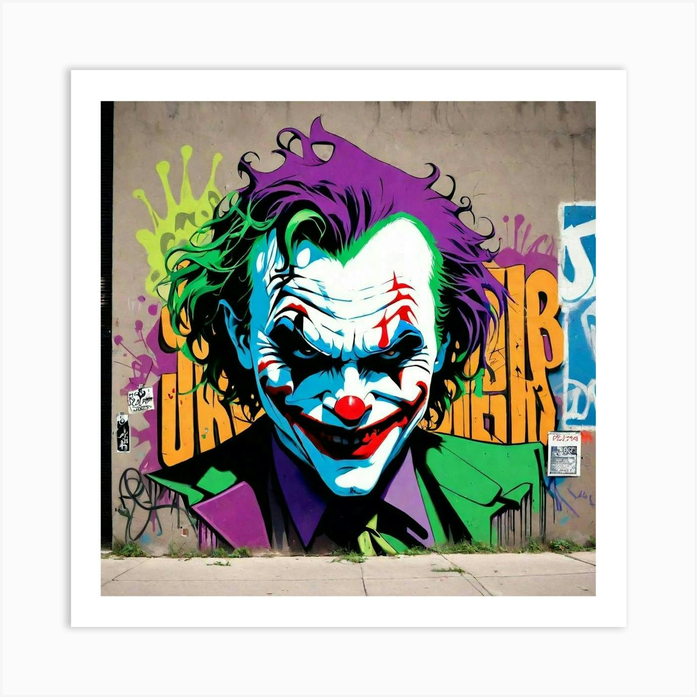 【在庫あり/即出荷可】 by Print Art 267 Joker Joker's Fy - Legacy 絵画