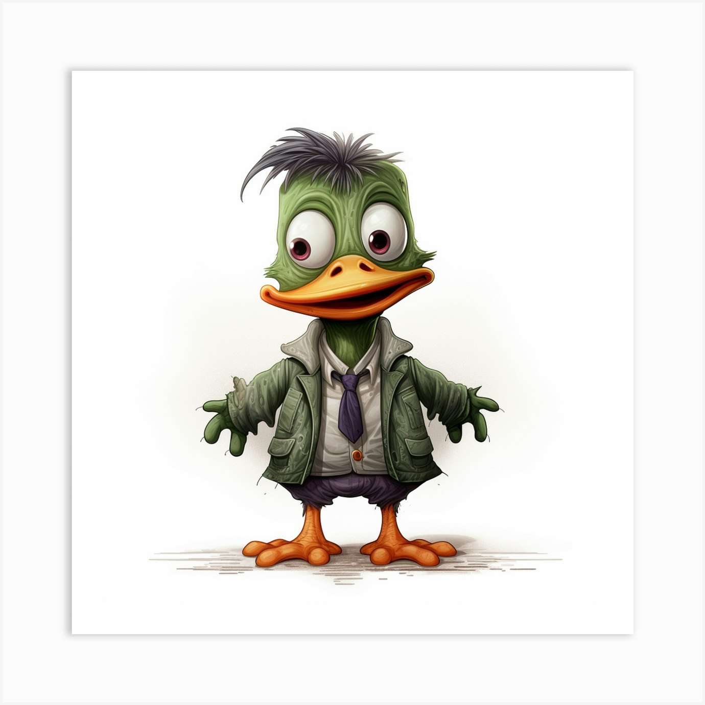 Ducky Art Print by Utkarsh Parshionikar - Fy