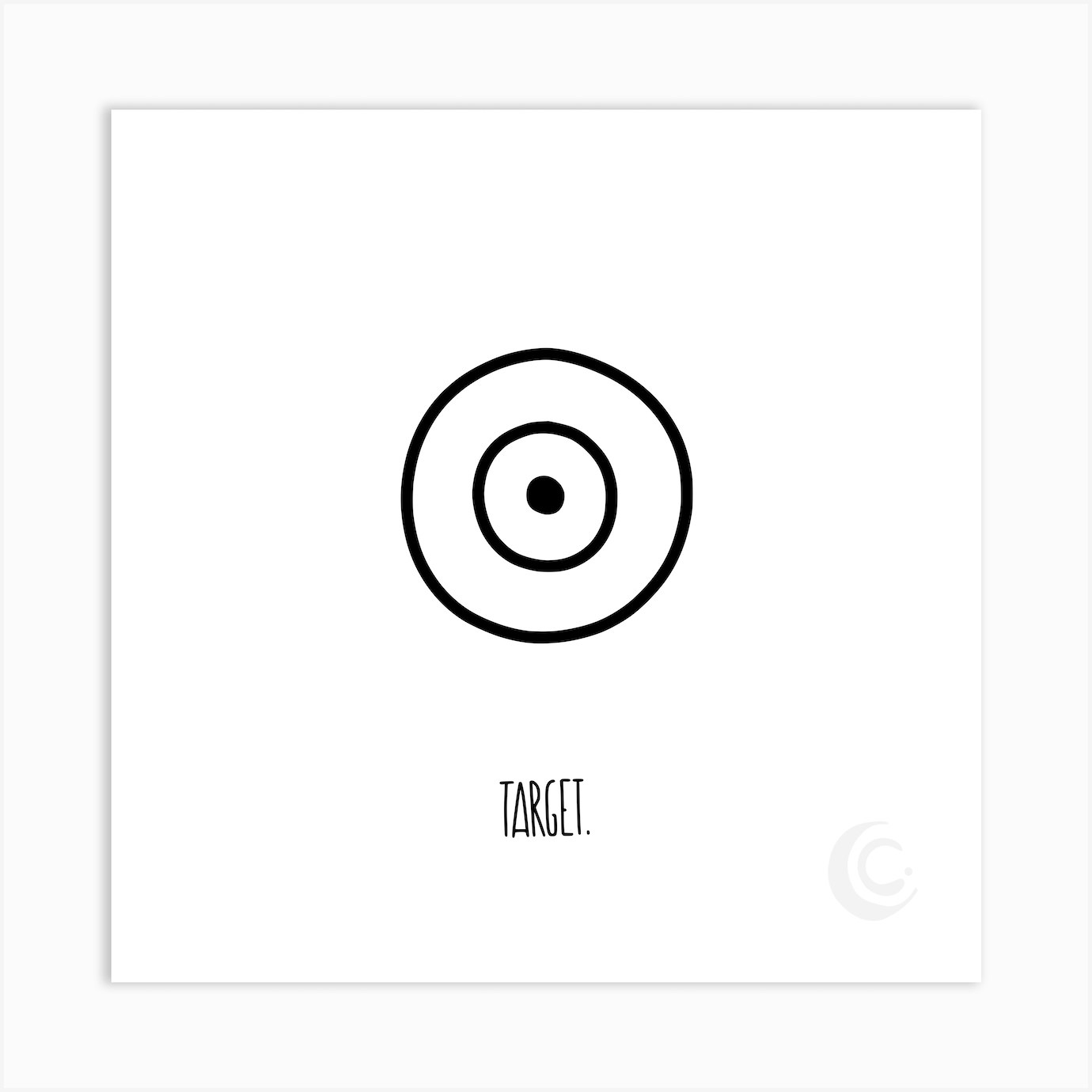 Target (Feels) Art Print by Laelleci Fy