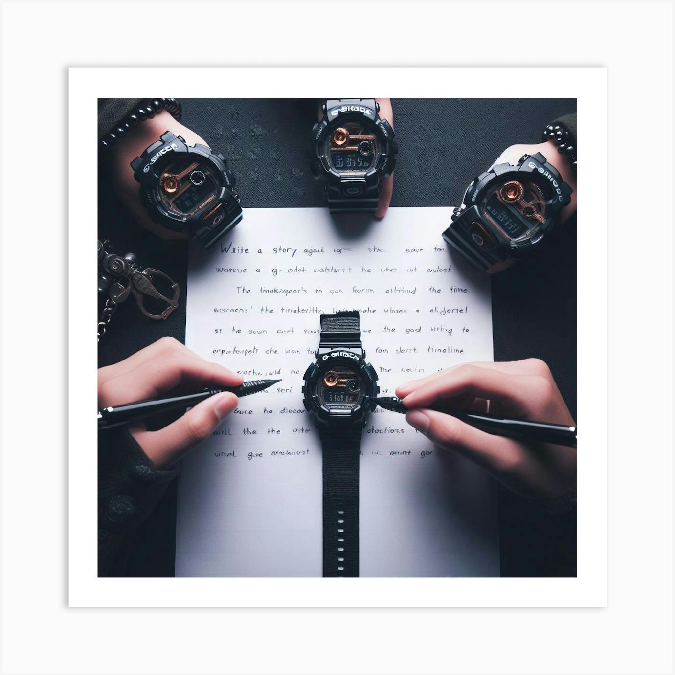 G Shock Watches 1 Art Print
