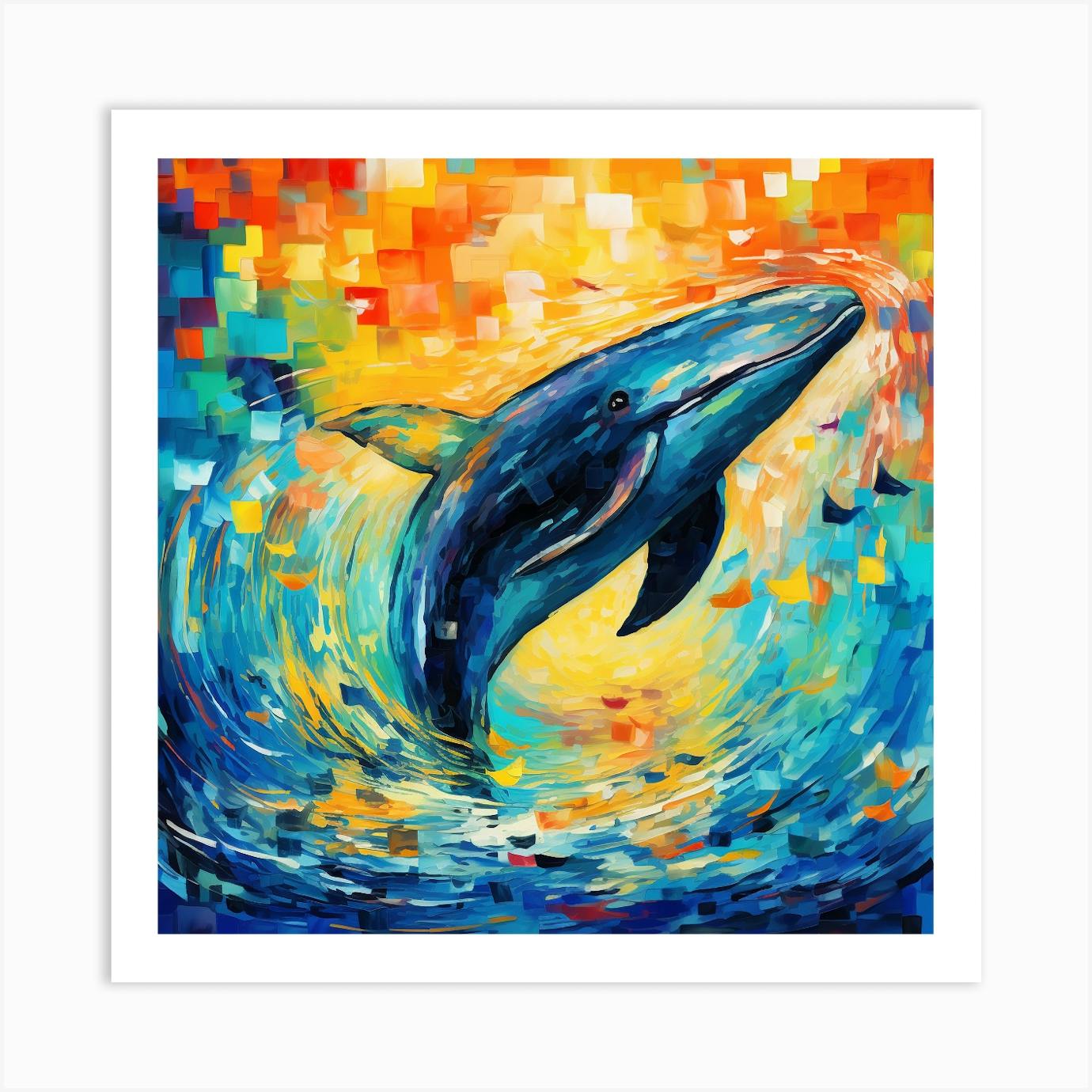 Dolphin painting discount