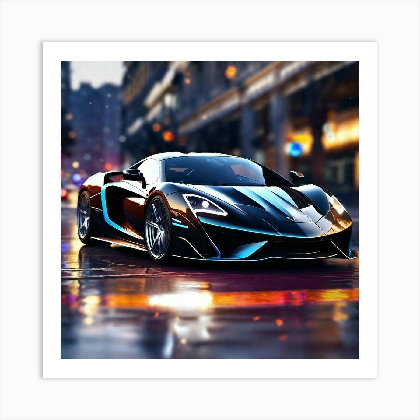 Mclaren 720s RYFT Print Wall hot Art