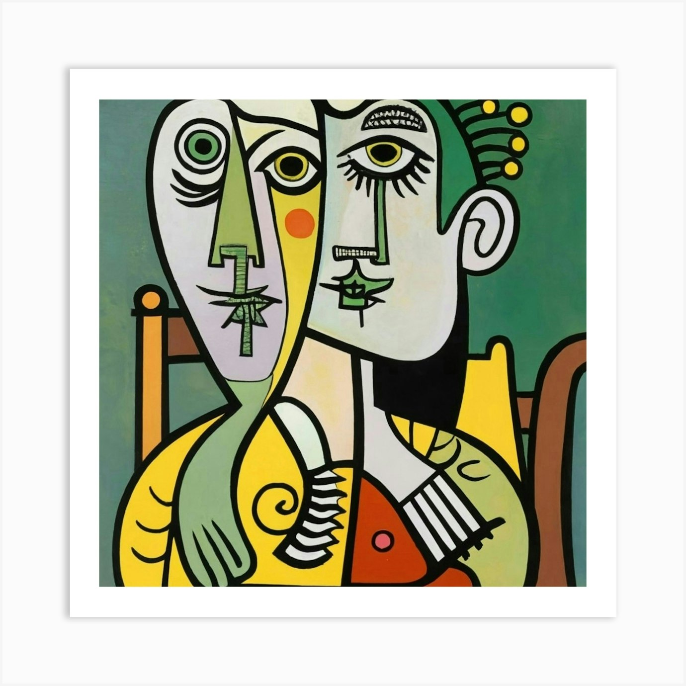 Picasso Art Print By Ayesha Fy