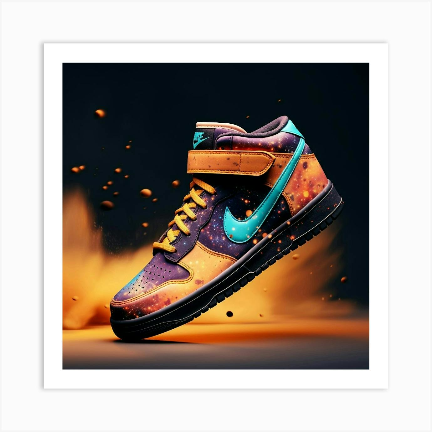 Nike Dunk High アートプリント 3278edb8-1907-48dc-91a4-