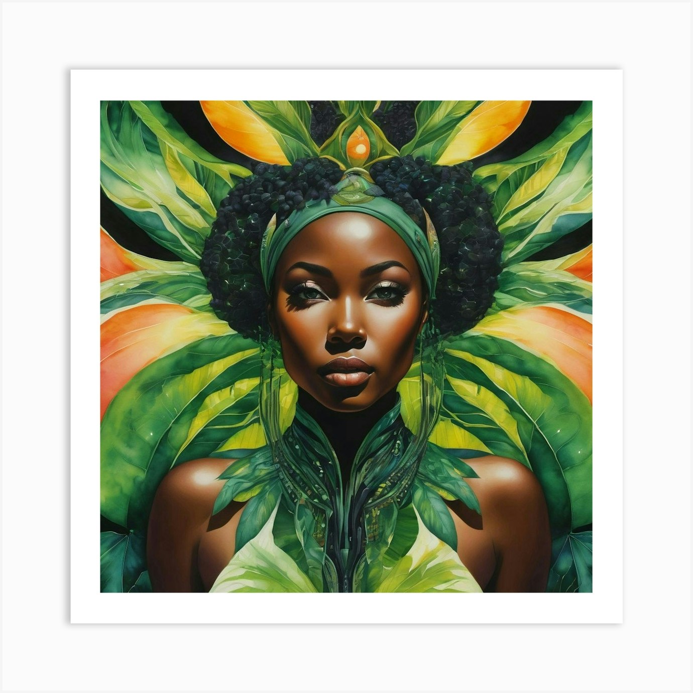 Afrofuturism Art Print by Akshata Bhat - Fy