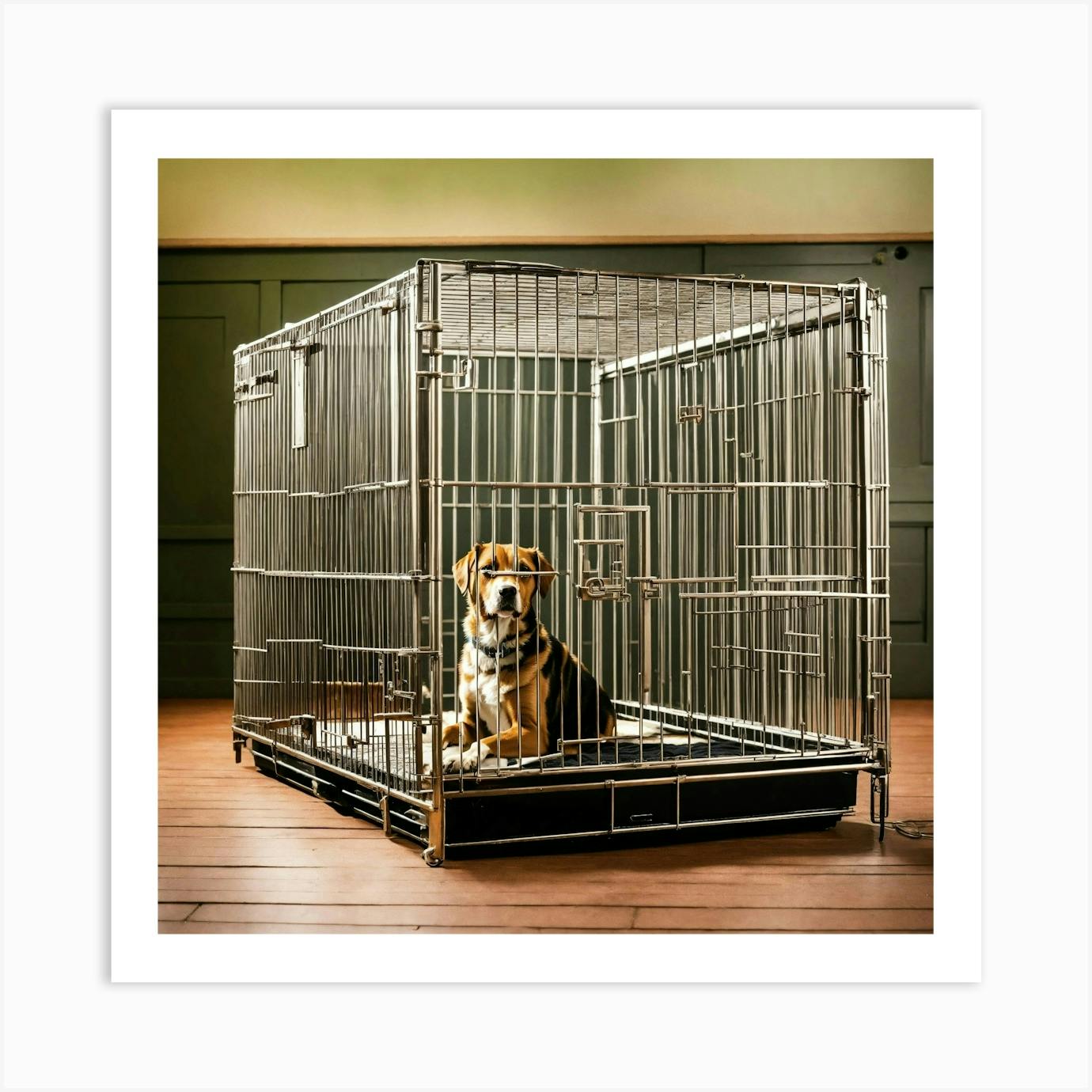 Square dog crate new arrivals
