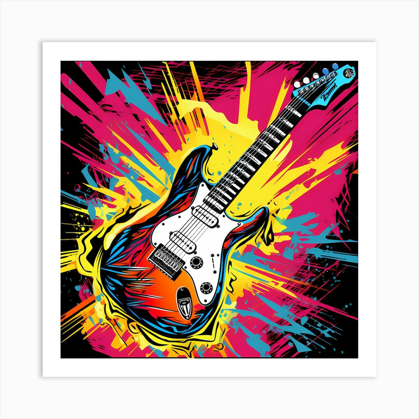 Art deals rock guitar