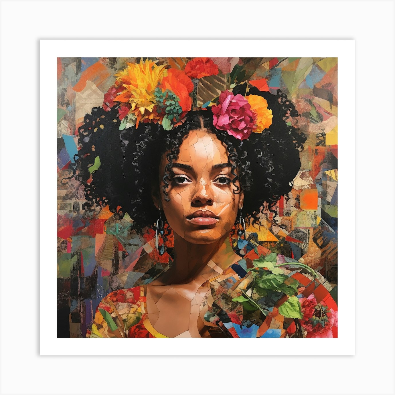 Afrofuturism Art Print by David Arts - Fy