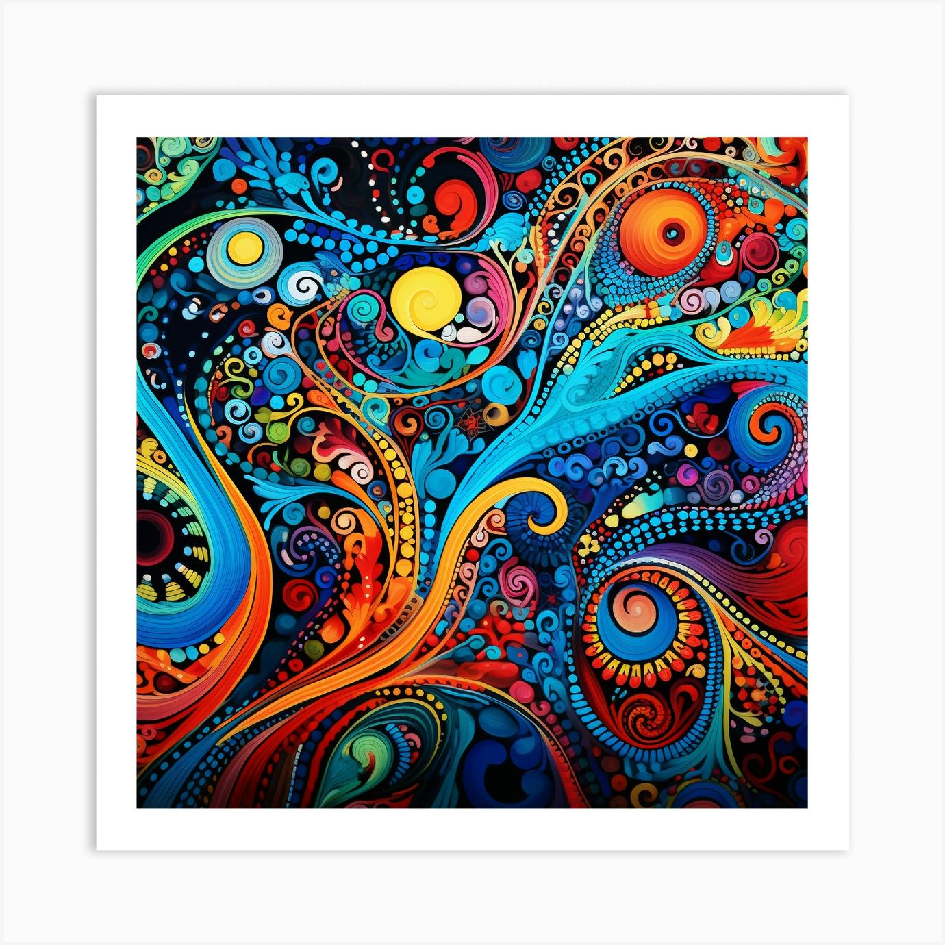 Abstract Painting Abstract Art Abstract Painting Psychedelic