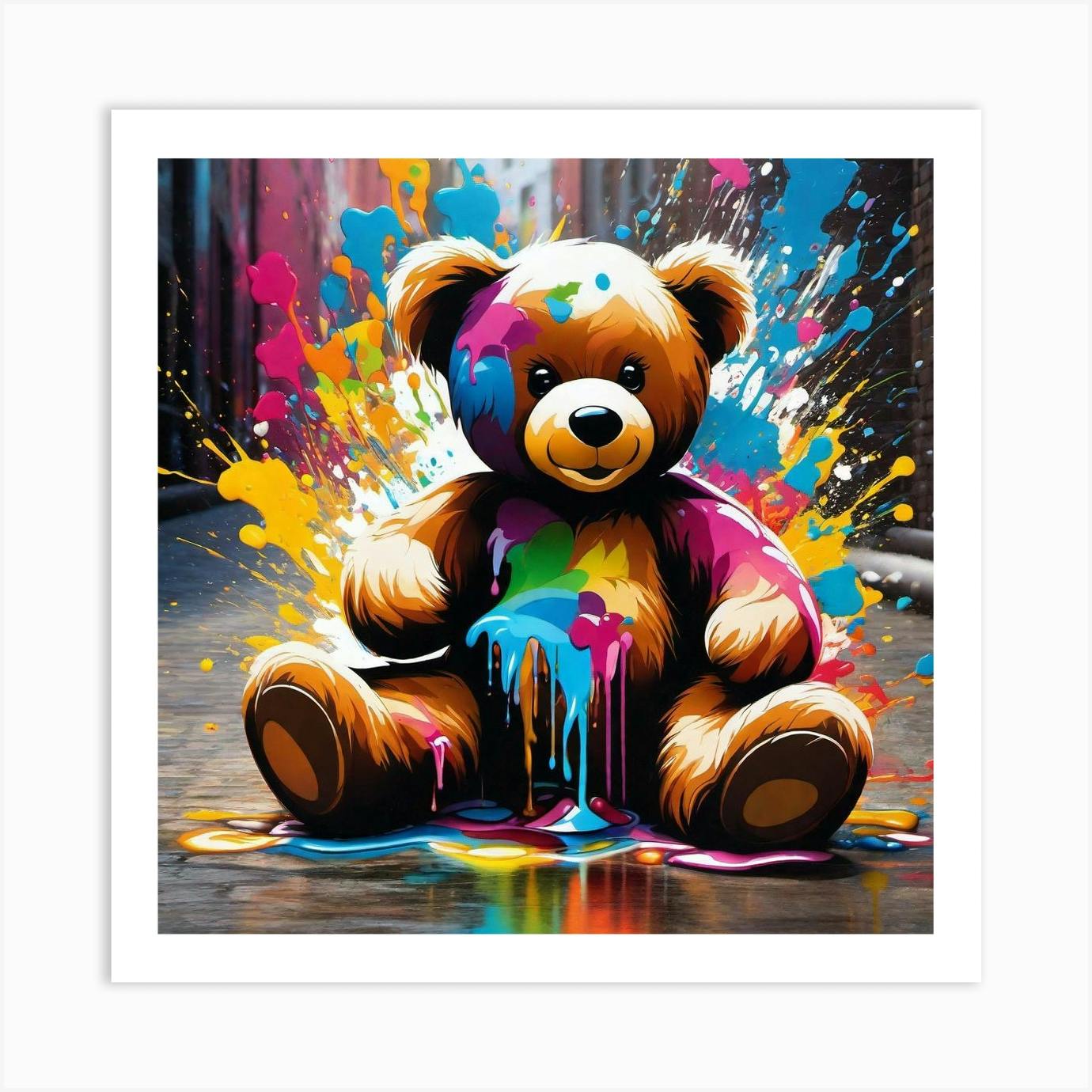 Teddy painting shop