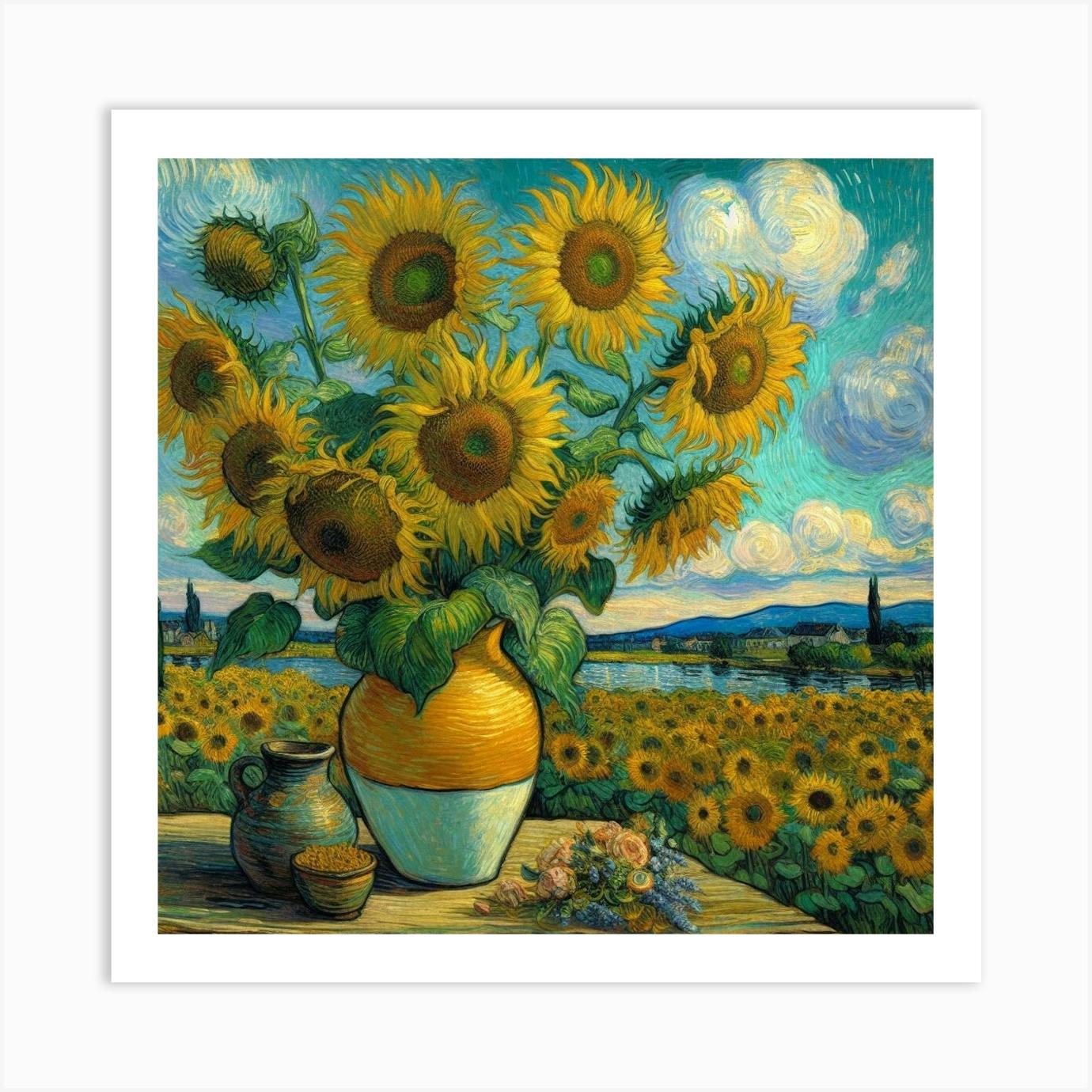 Sunflowers for Van Gogh 大型本 Book and Sunflowers French - Van Gogh Museum shop