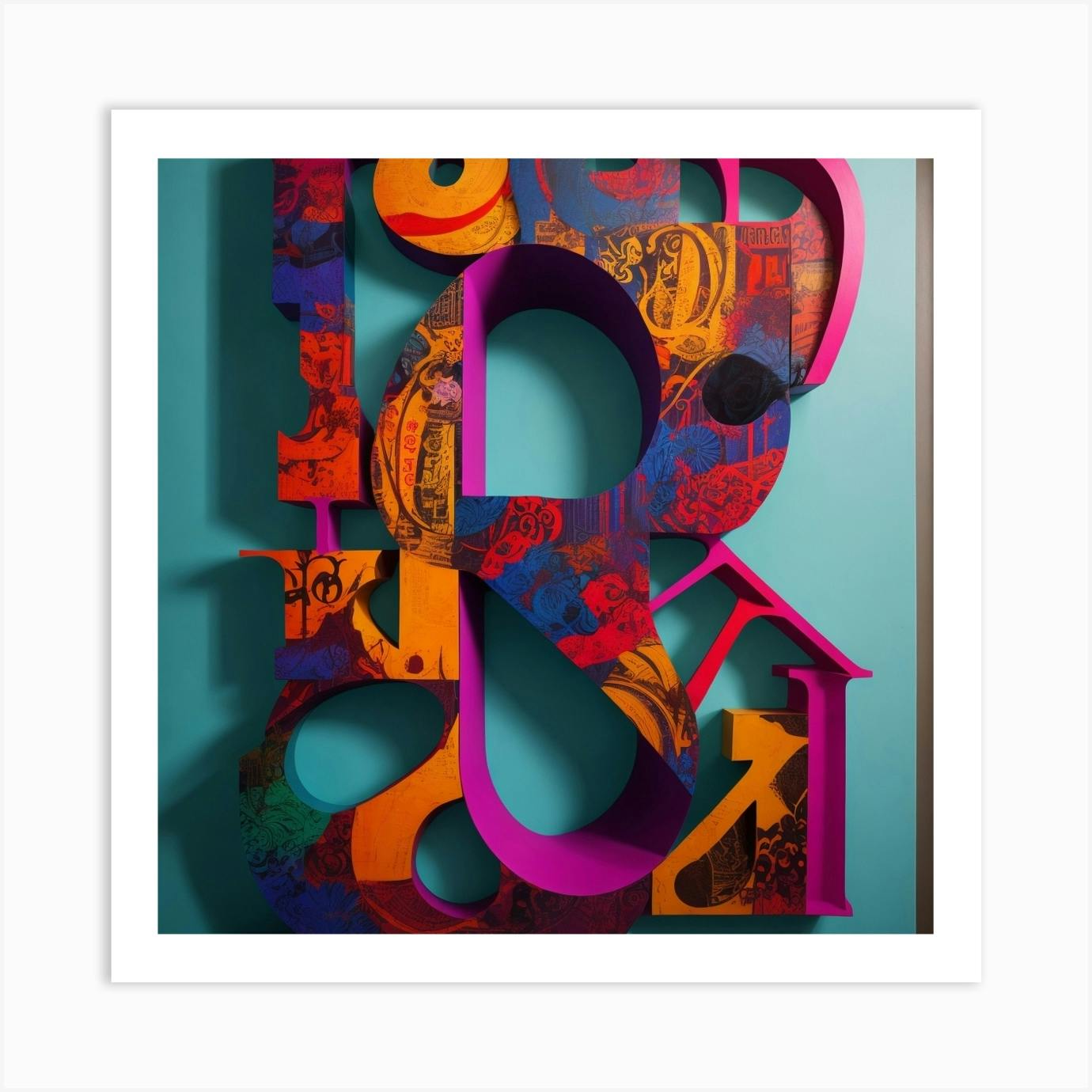 'The Letter B' Art Print By Chabani30 - Fy