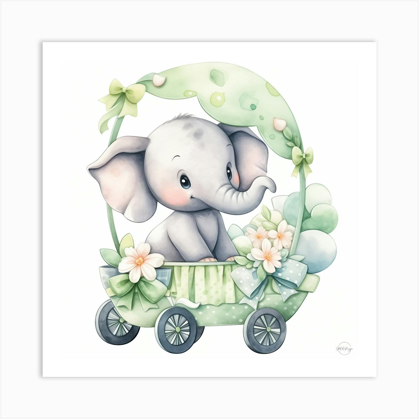 Elephant baby nursery decor best sale