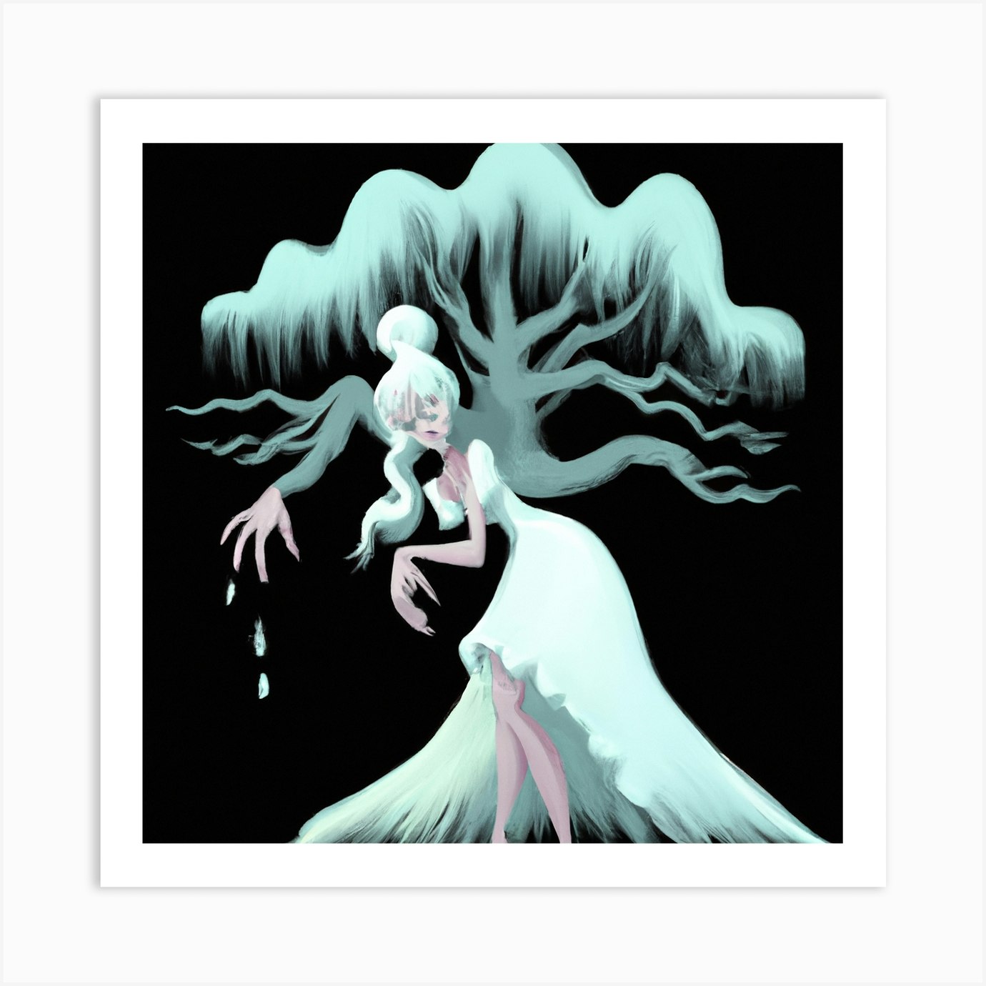 Tree Of Strife Art Print by KCUPP Fy