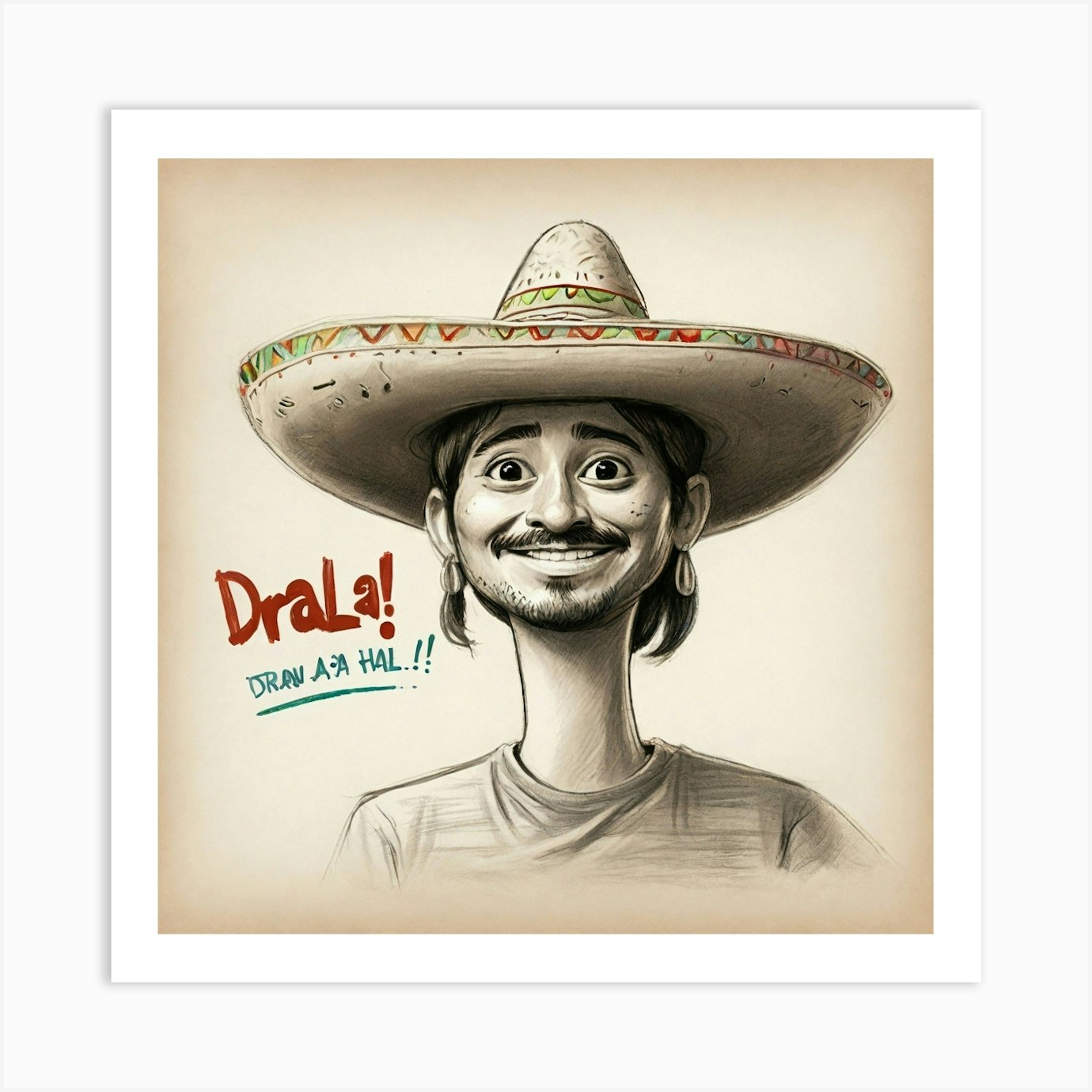 Drale Art Print by Artisan Print Studio Fy