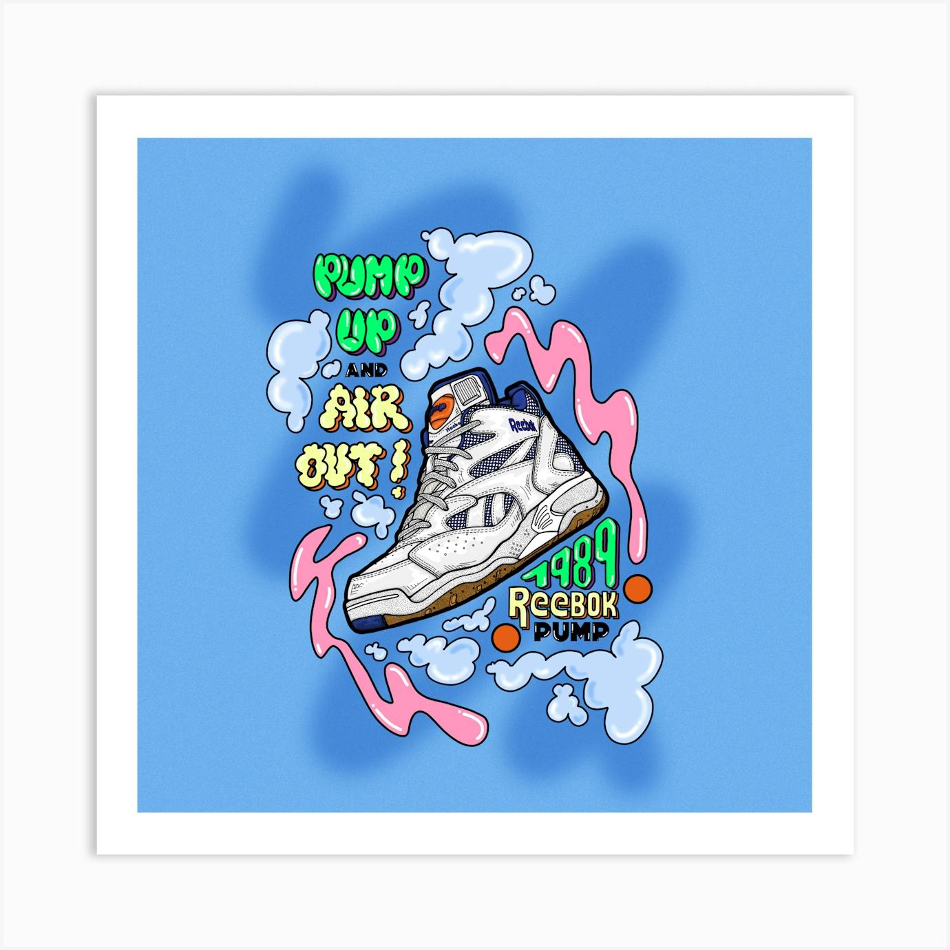 Reebok Art Print by Elliot Floyd Fy
