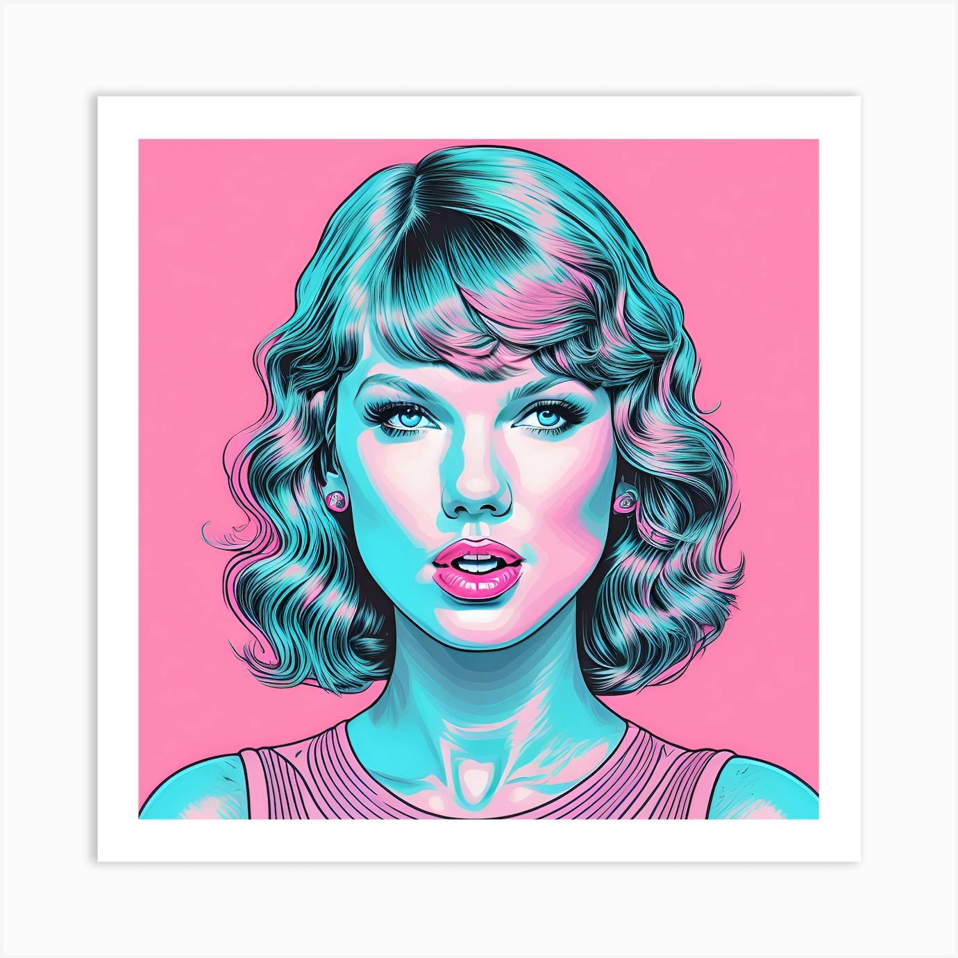 テイラー・スウィフト☆POPアート・ポスター ☆B1サイズ
