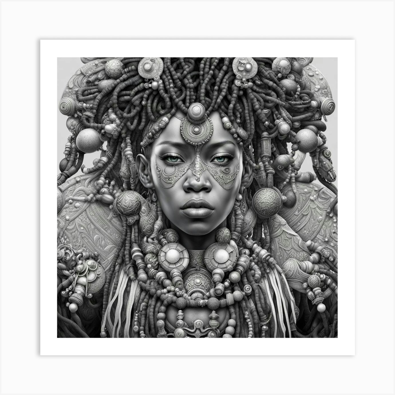 Afrofuturism Art Print by Olusanya Bey - Fy