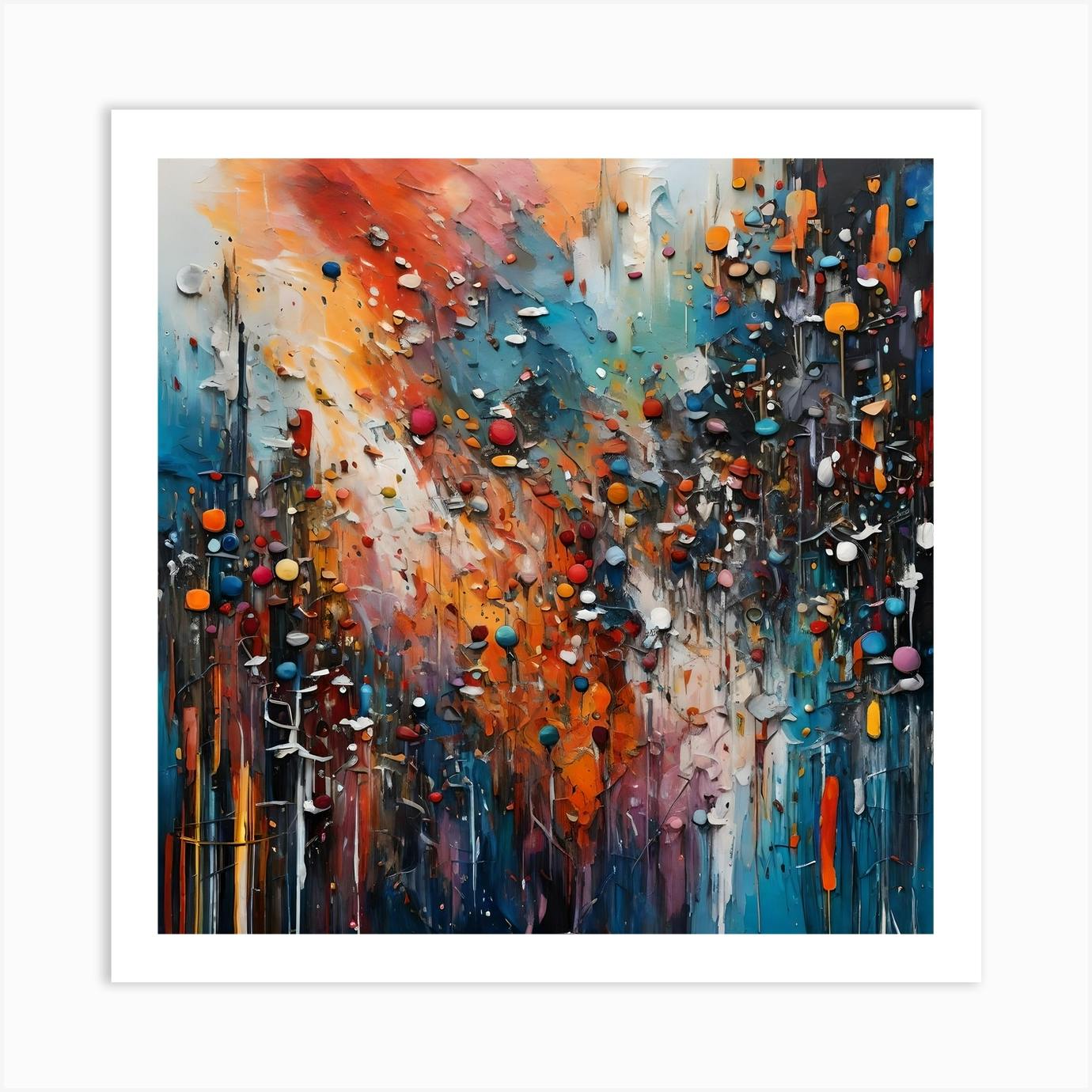 Original Painting, Contemporary Art, Abstract Landscape Painting, Modern Painting, Fine Art, factory Painting on 12X12