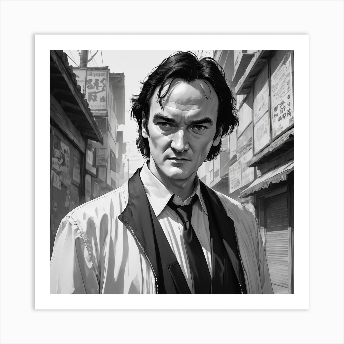 Quentin Tarantino Art Print By L1ilmissa707 Fy 