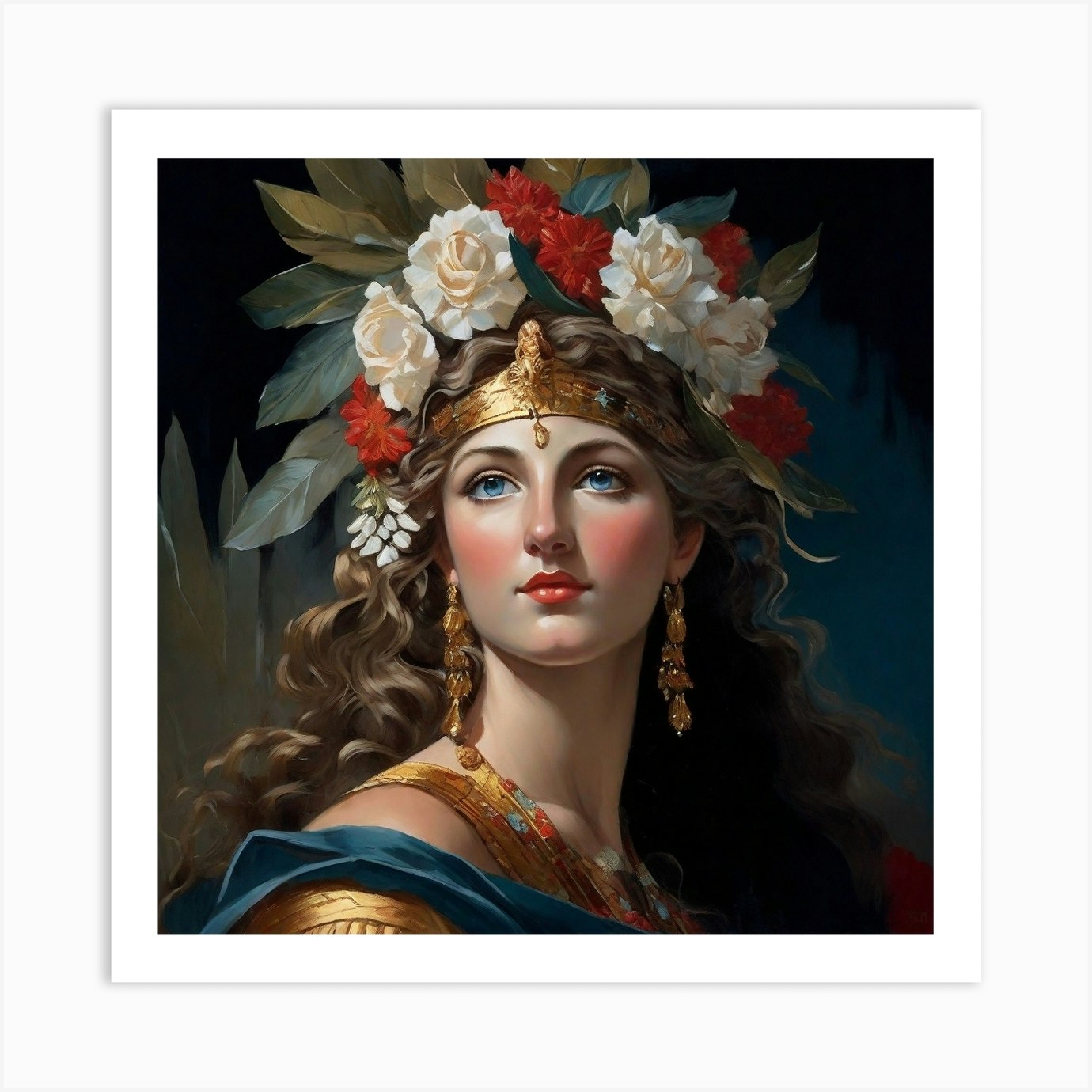 Aphrodite Art Print By Aiartnation Fy